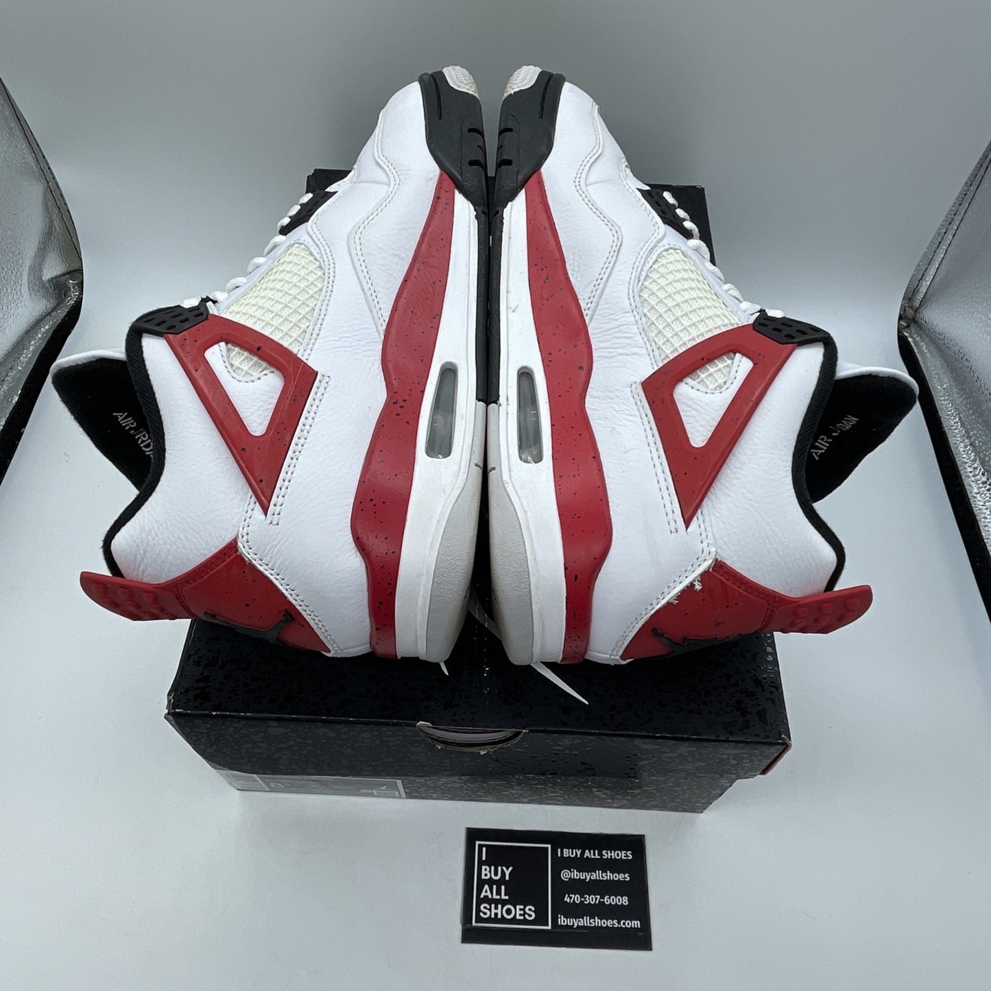 Size 8.5 - Air Jordan 4 Retro Mid Red Cement
