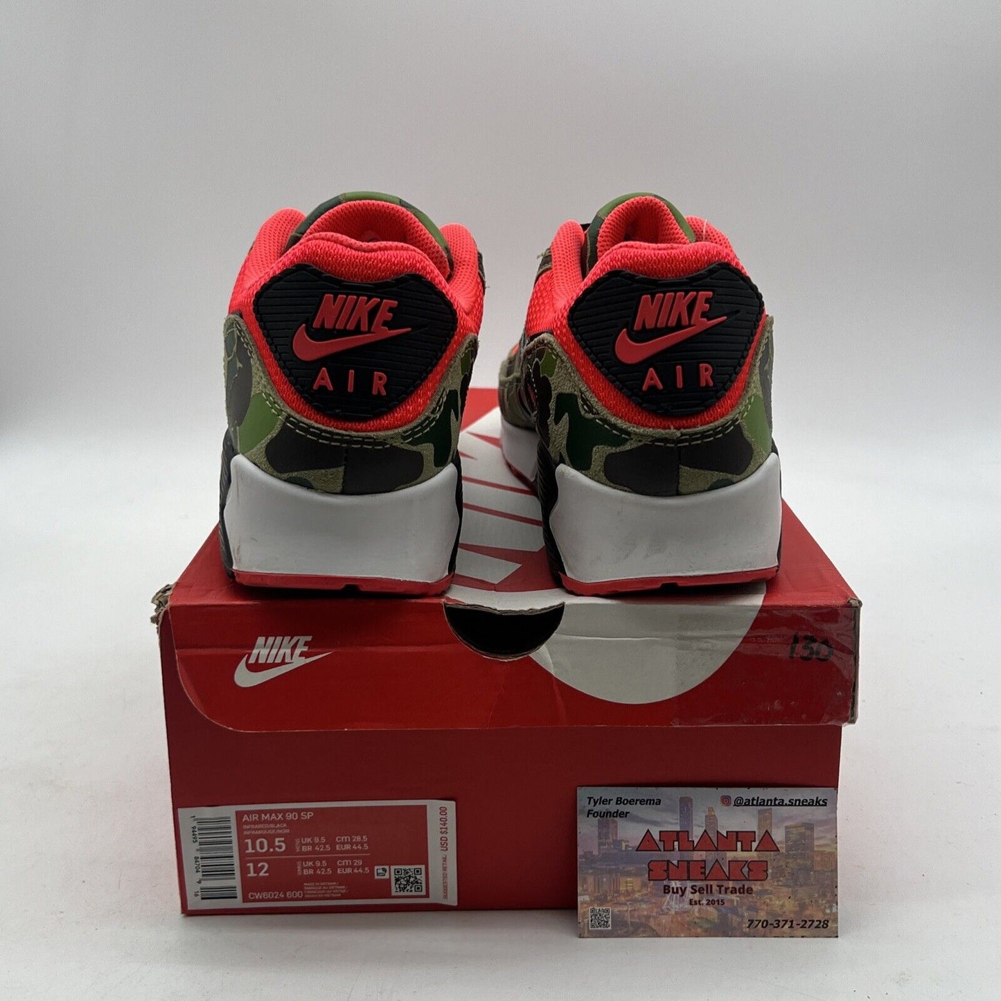 Size 10.5 - Nike Air Max 90 SP 2020 Reverse Duck Camo (CW6024-600)