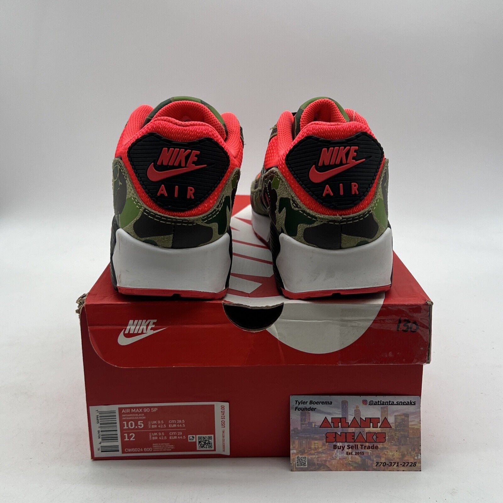 Size 10.5 - Nike Air Max 90 SP 2020 Reverse Duck Camo (CW6024-600)