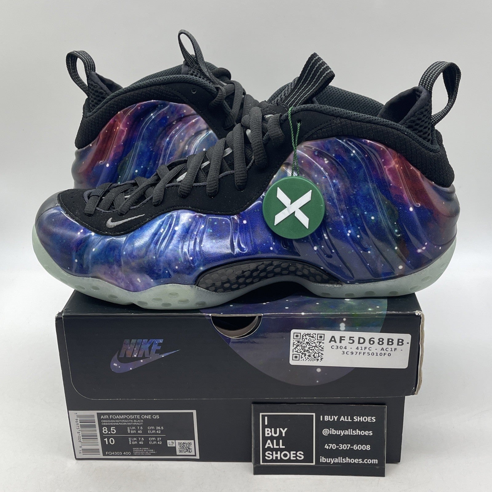 Size 8.5 - Nike Air Foamposite One 2025 Galaxy (FQ4303-400)