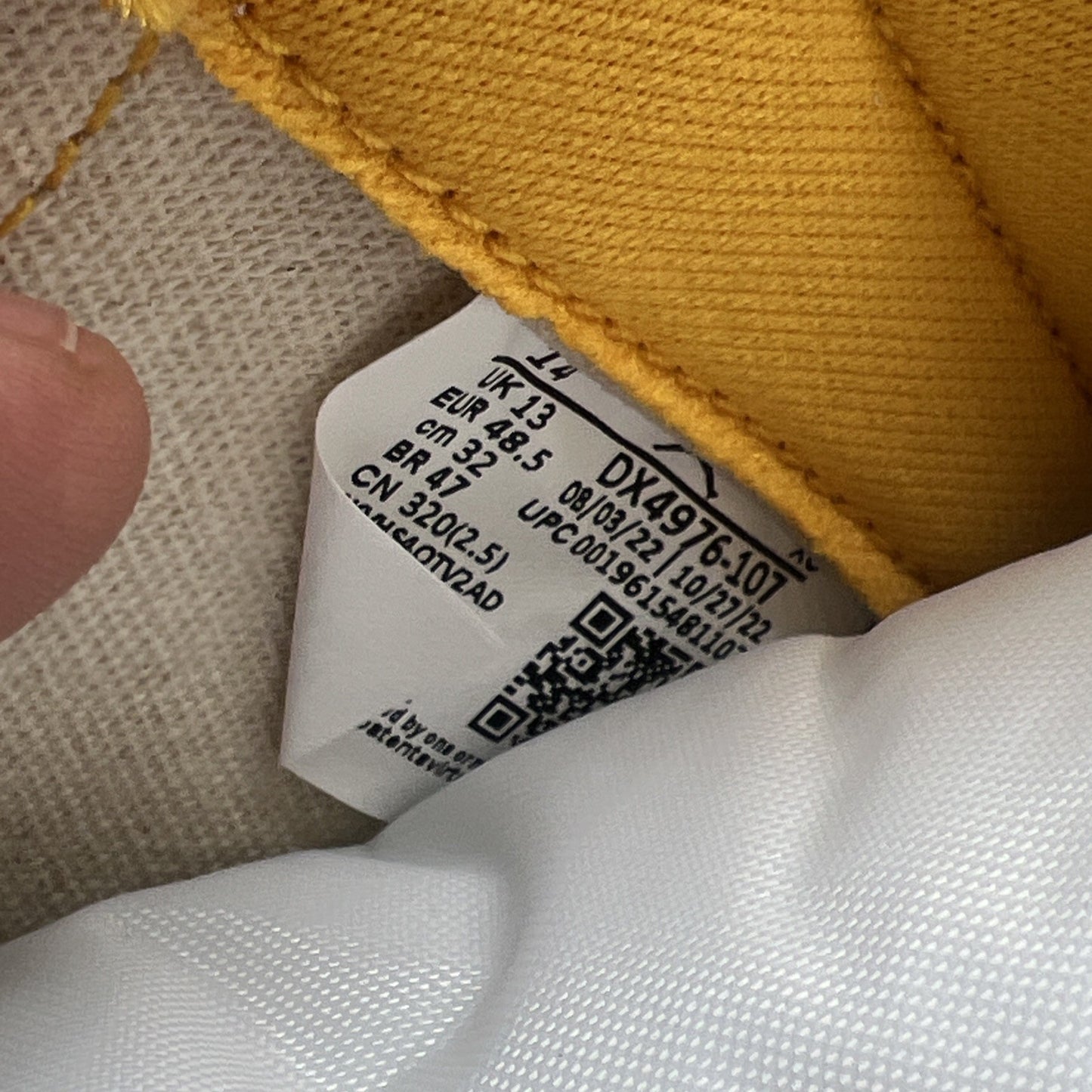 Size 14 - Jordan Air Ship PE SP University Gold (DX4976-107)