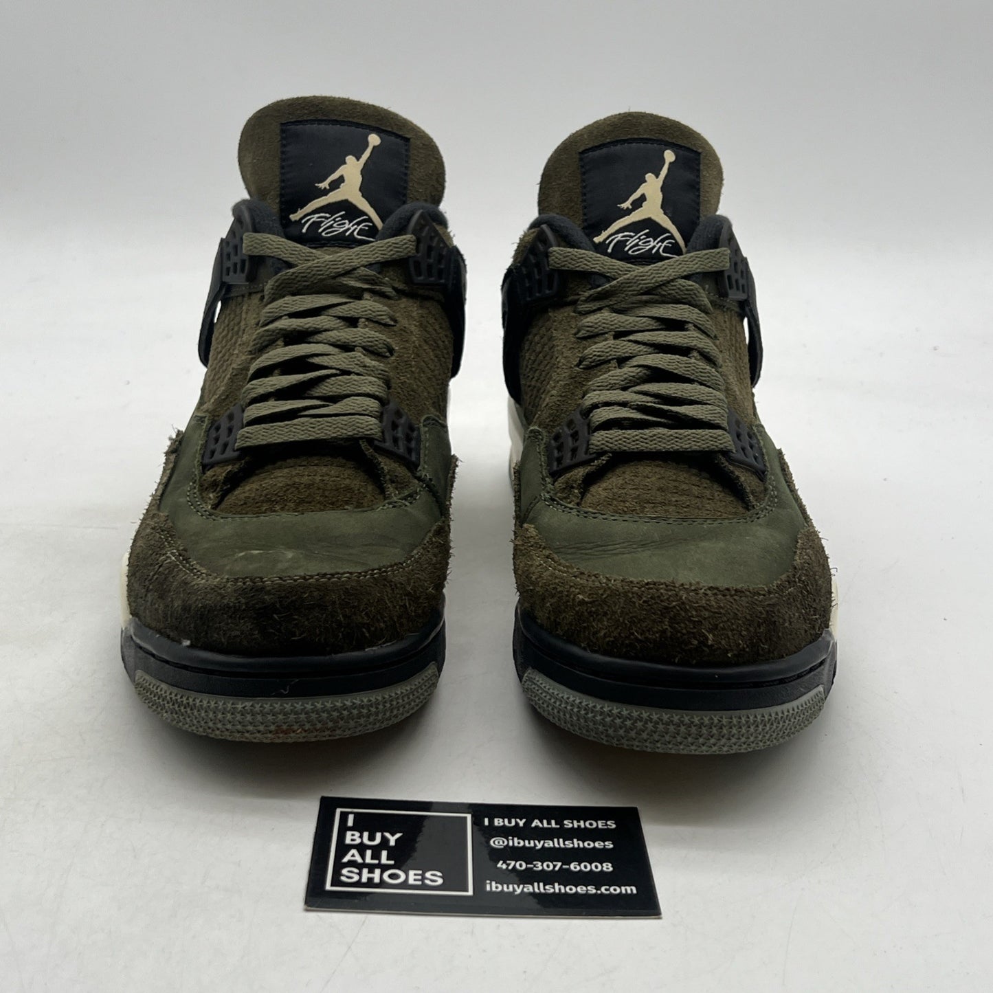 Size 10.5 - Air Jordan 4 SE Retro Low Craft - Olive (FB9927-200)