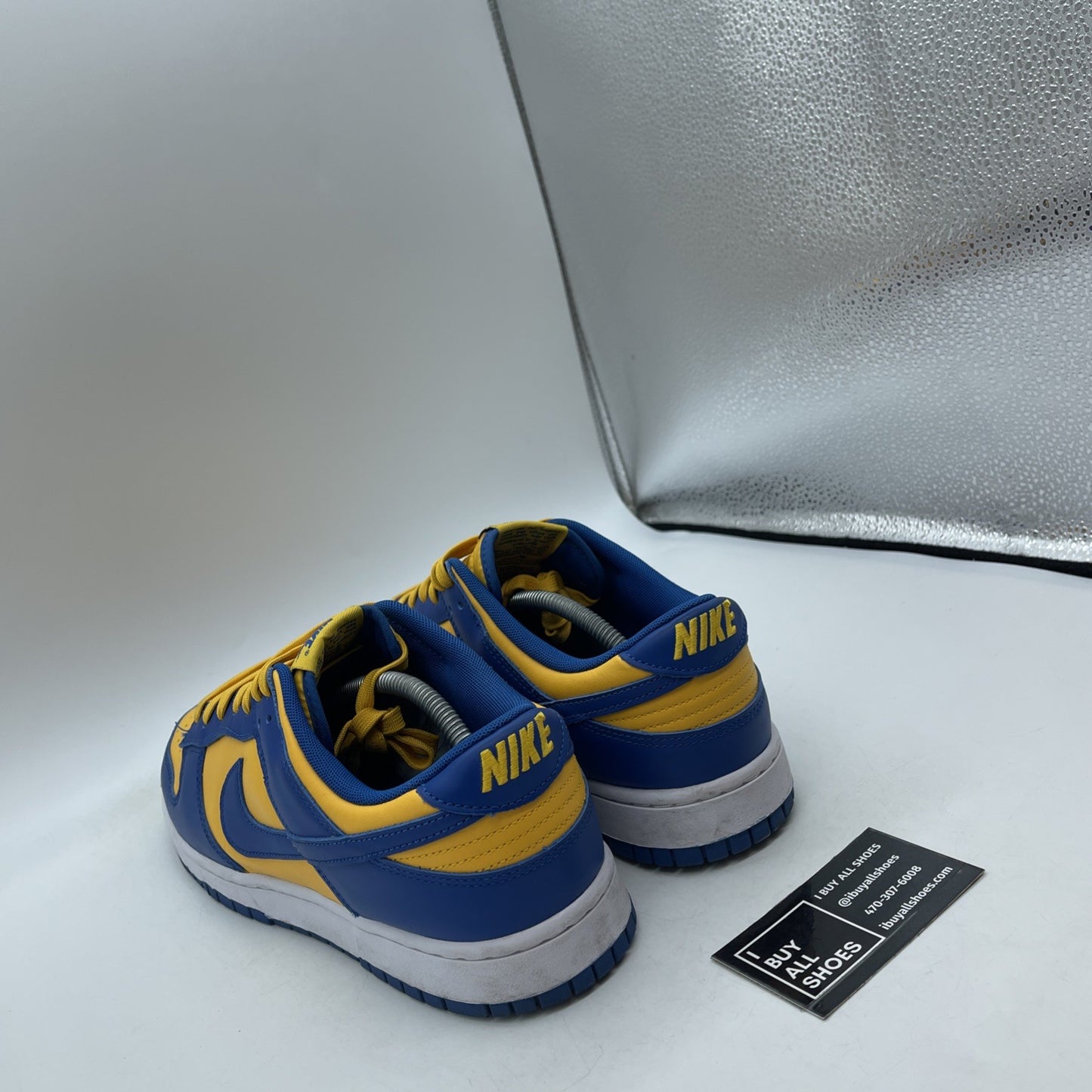 Size 12 - Nike Dunk Low UCLA Blue Yellow Leather (DD1391-402)