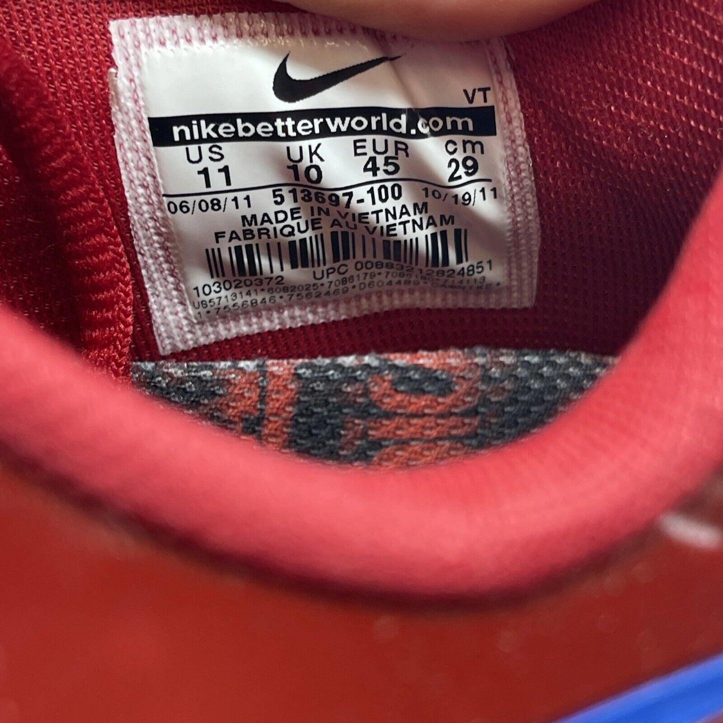 Size 11 - Nike Air Trainer 1.3 Max Breathe MP Manny Pacquiao White (513697-100)