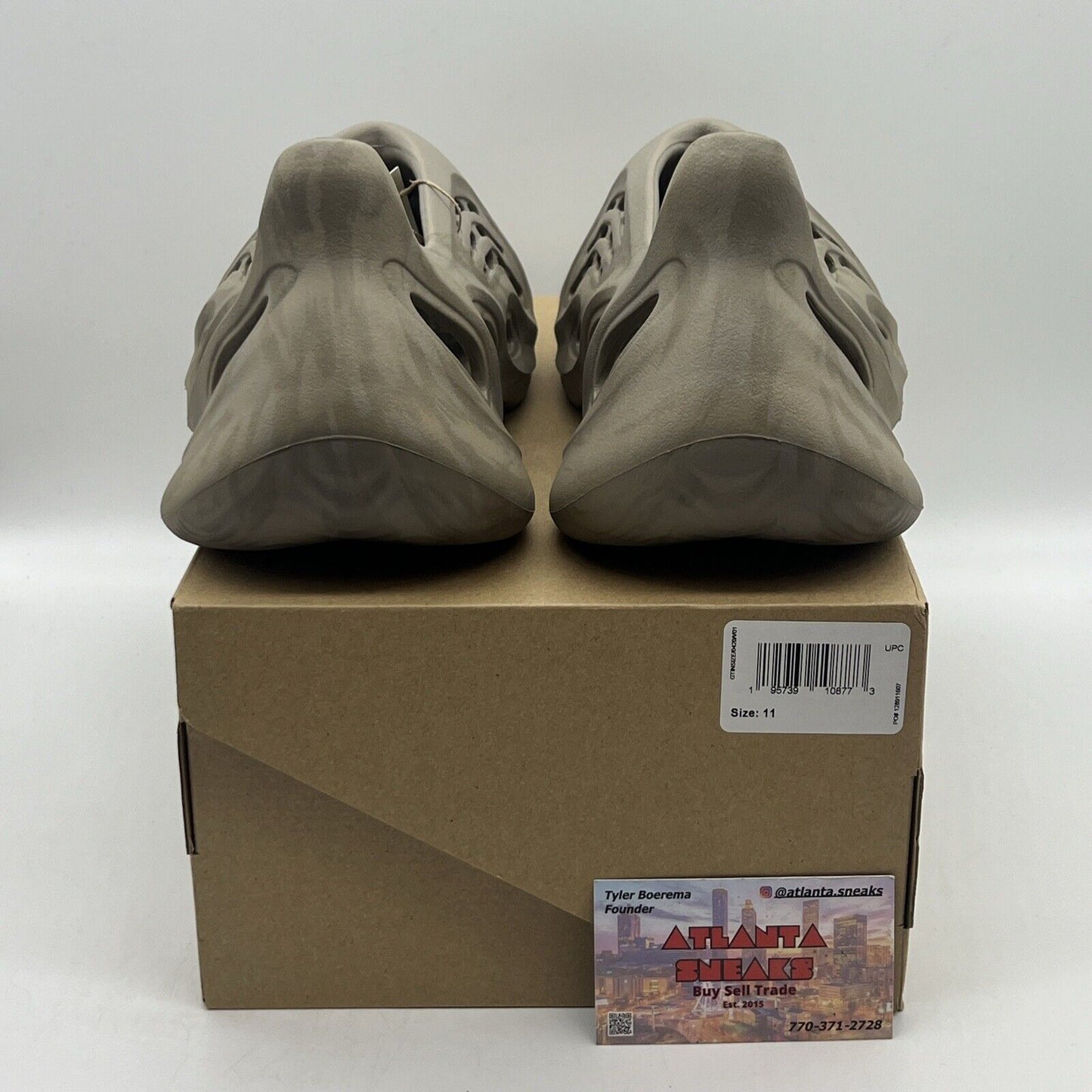 Size 11 - adidas Yeezy Foam Runner Stone Sage Brand New Og All