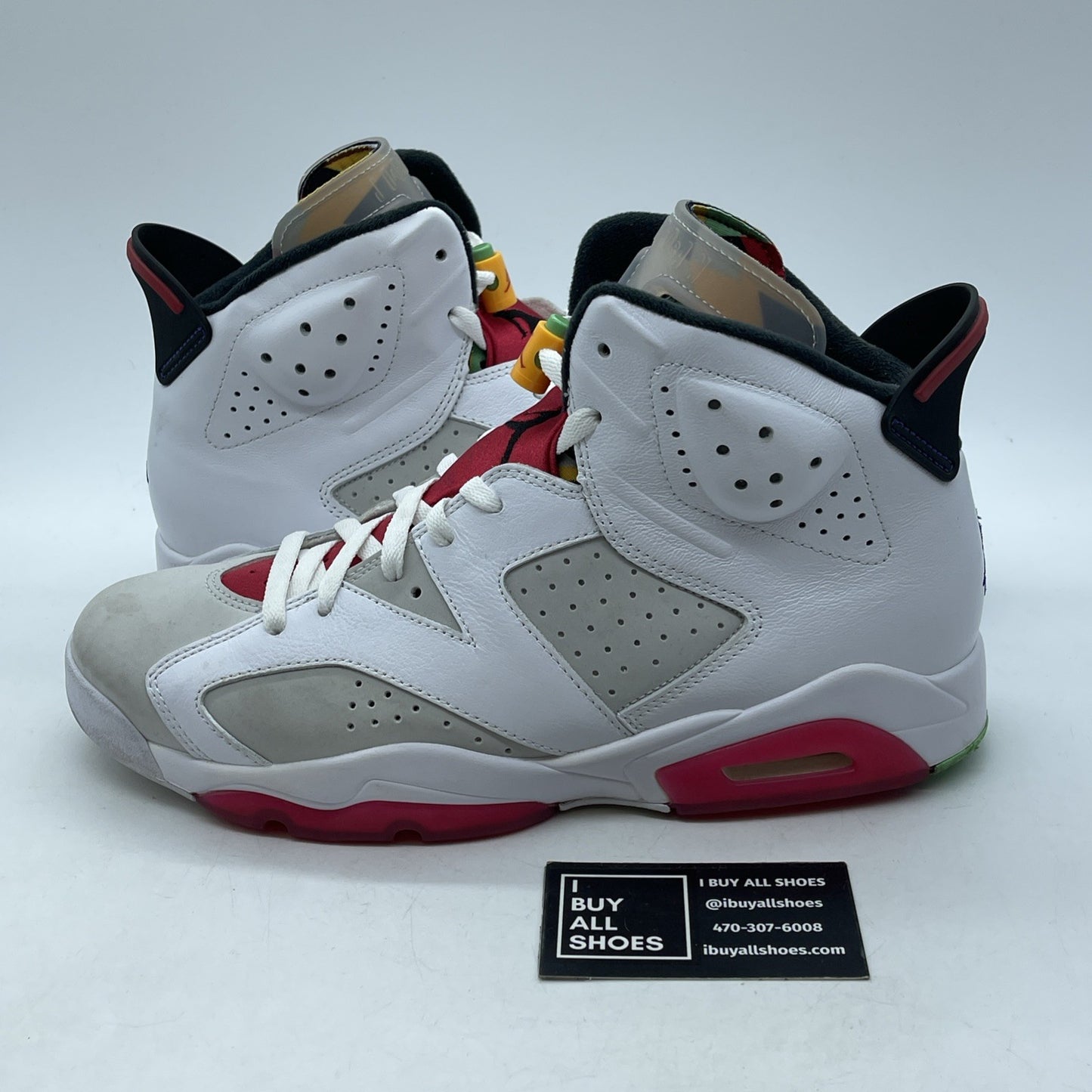 Size 10.5 - Jordan 6 Retro Hare White 2020 Grey Purple Suede (CT8529-062)