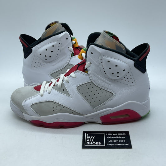 Size 10.5 - Jordan 6 Retro Hare White 2020 Grey Purple Suede (CT8529-062)