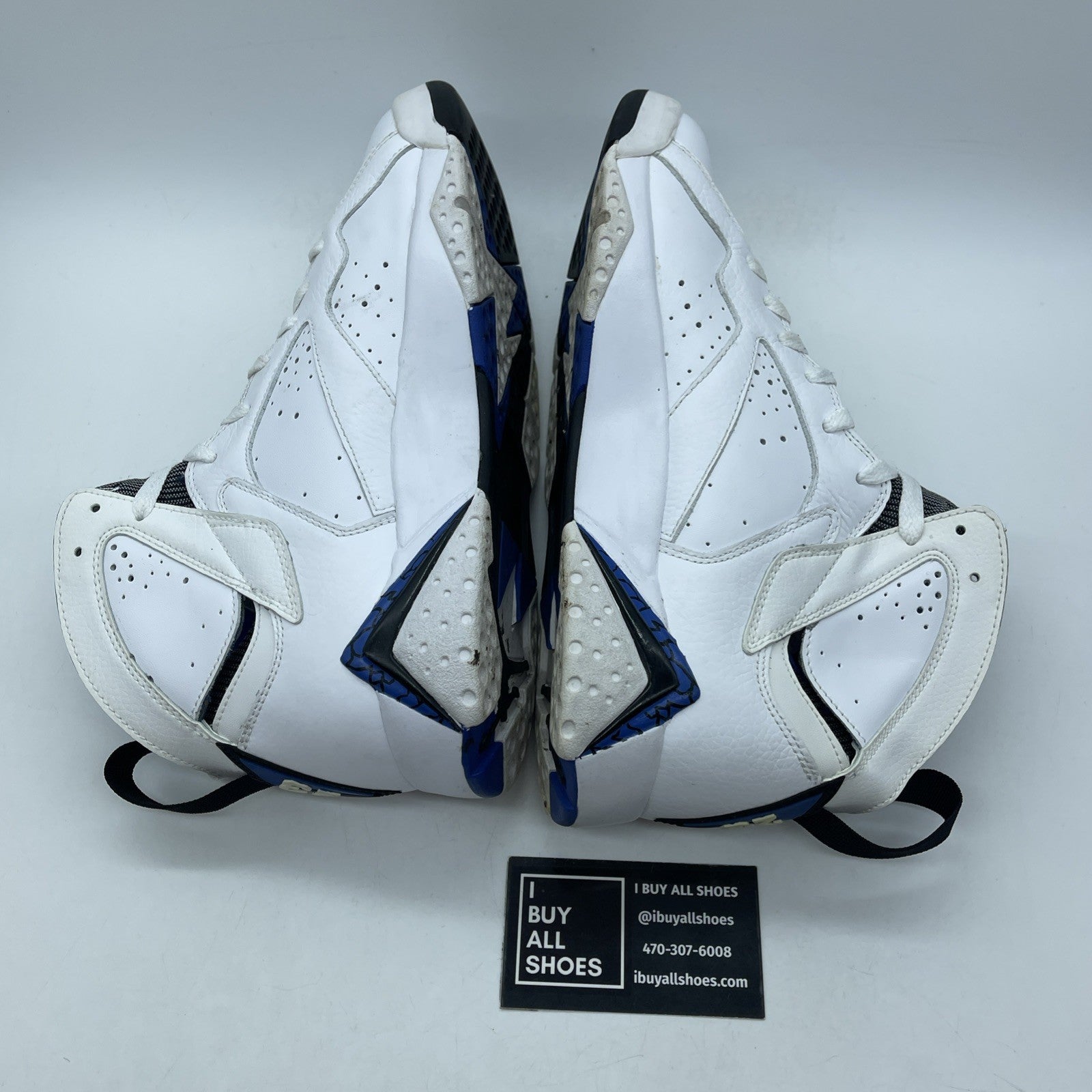 Size 9 - Air Jordan 7 Retro DMP Orlando Blue White Leather (304775-161)