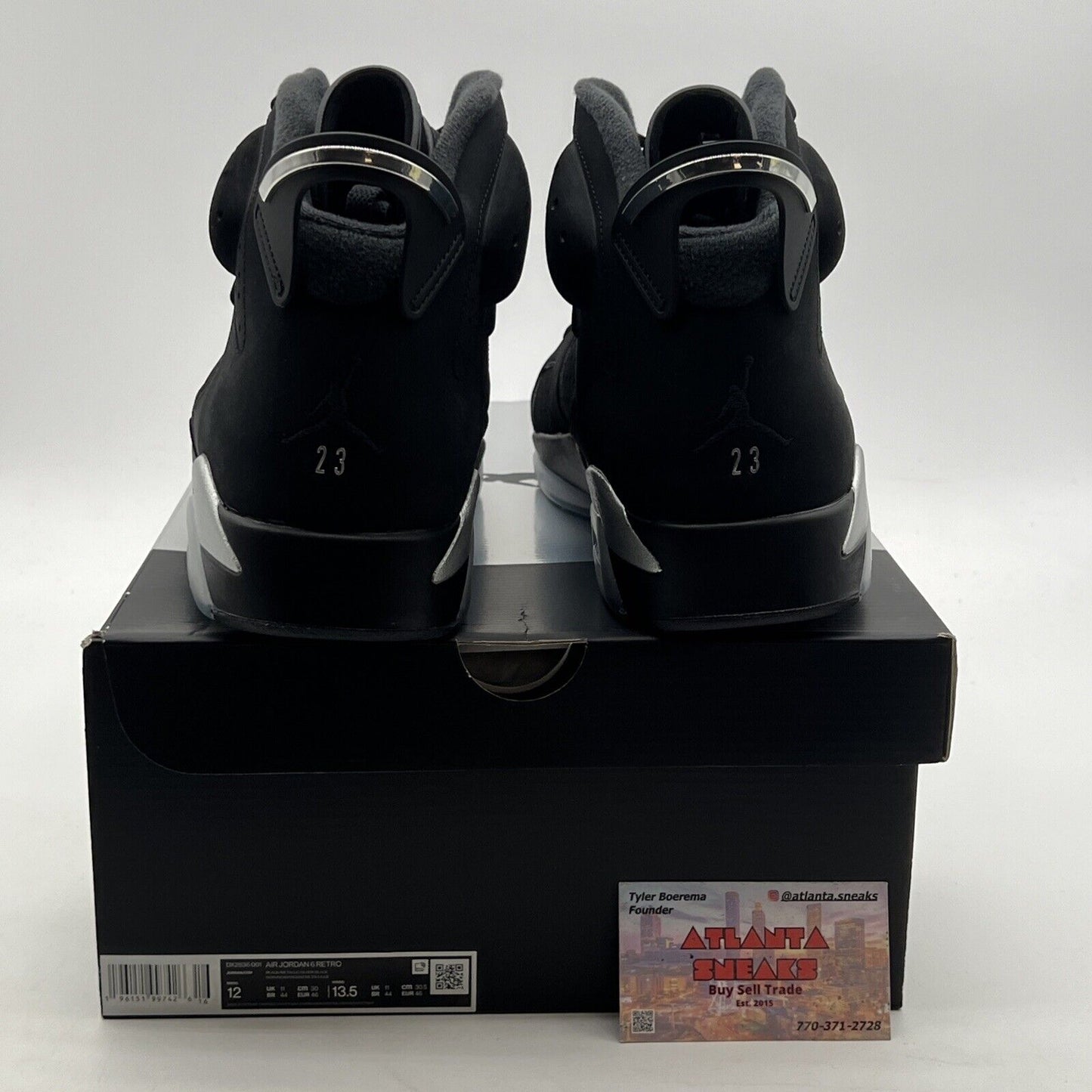 Size 12 - Air Jordan 6 Retro Mid Chrome (DX2836-001)