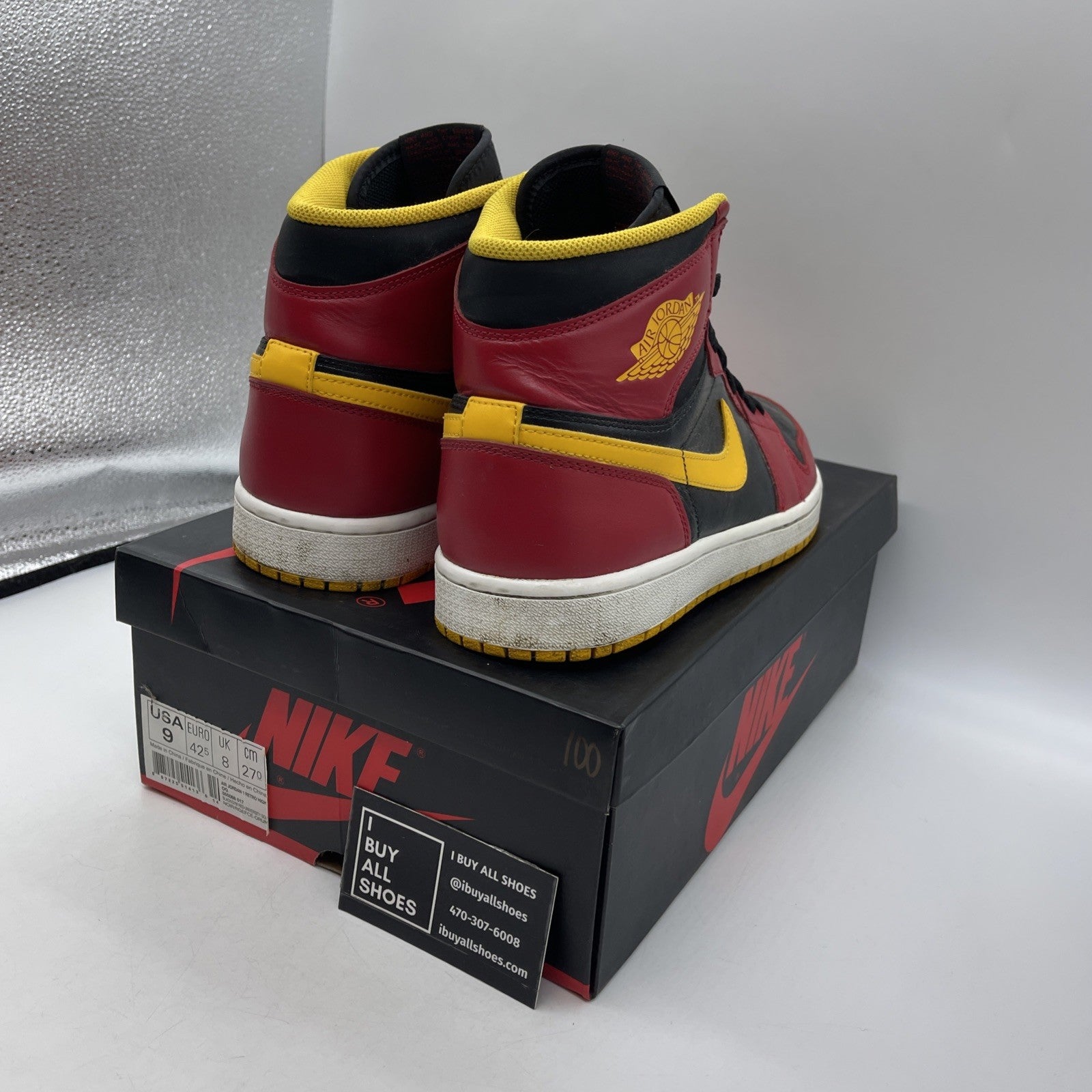 Size 9 - Air Jordan 1 Retro OG High Highlight Reel (555088-017)