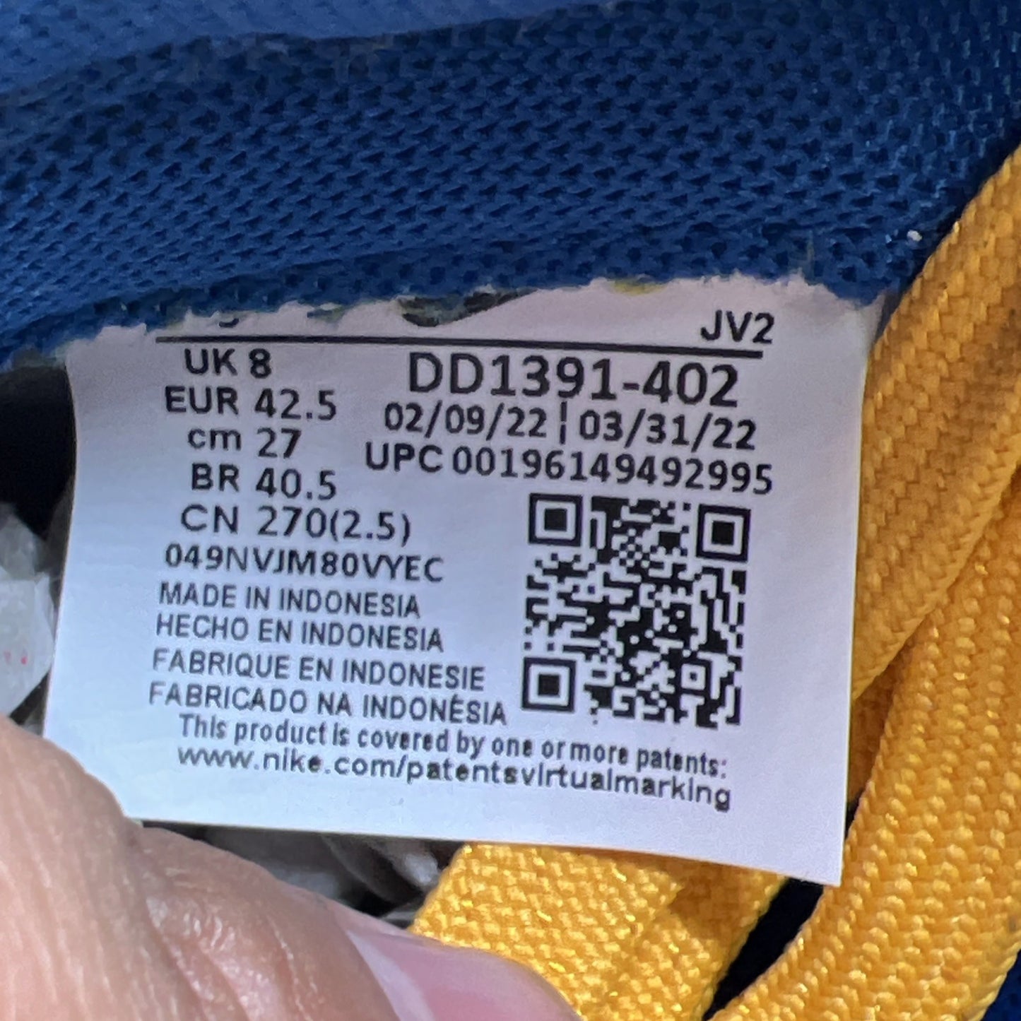 Size 9 - Nike Dunk Low UCLA (DD1391-402)