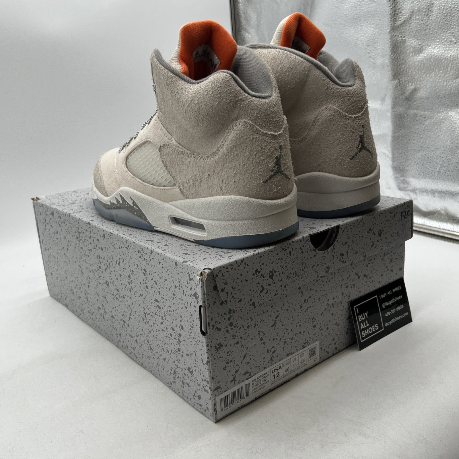 Size 12 - Air Jordan 5 Retro SE Craft Light Orewood Brown (FD9222-180)