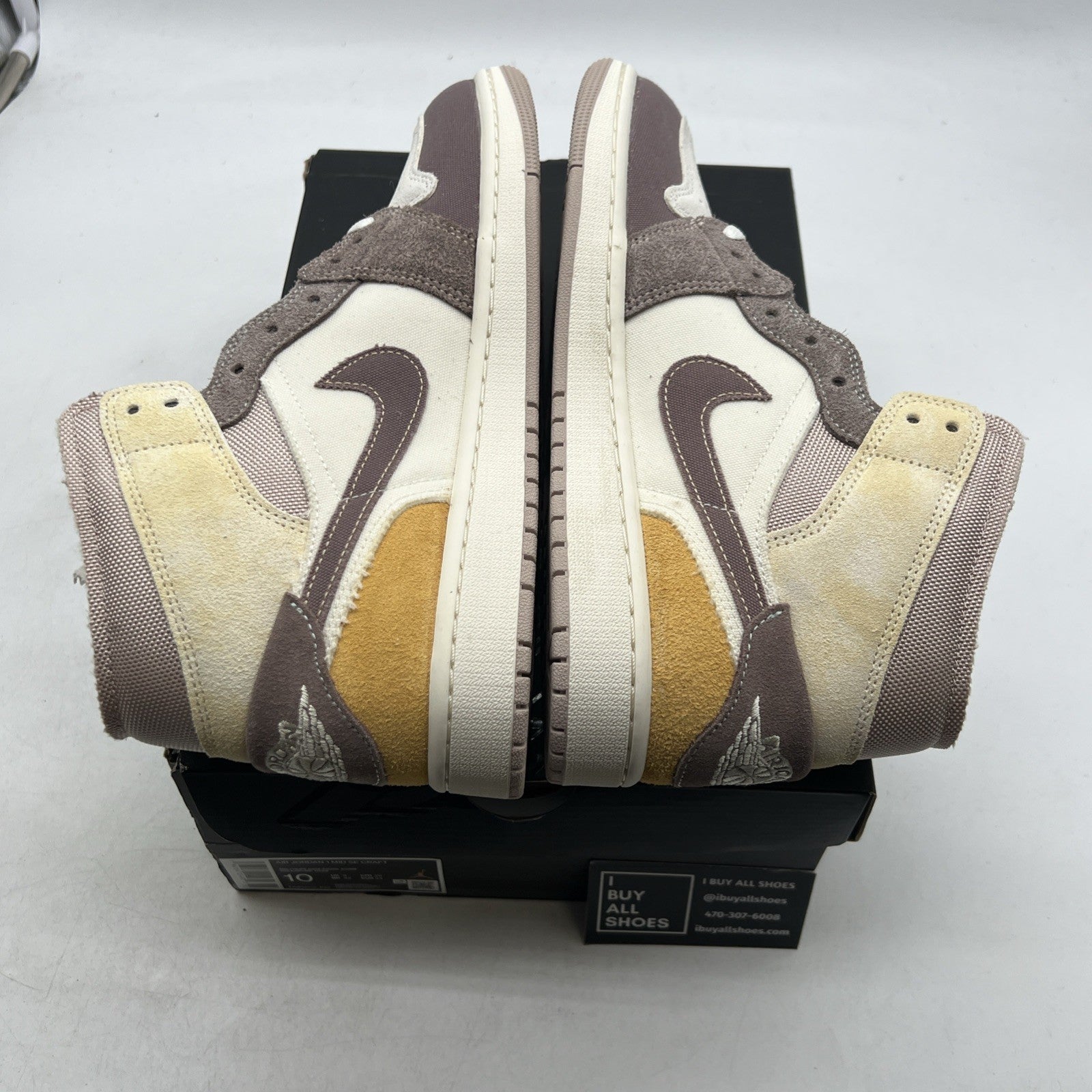 Size 10 - Air Jordan 1 Mid SE Craft Inside Out (DM9652-102)