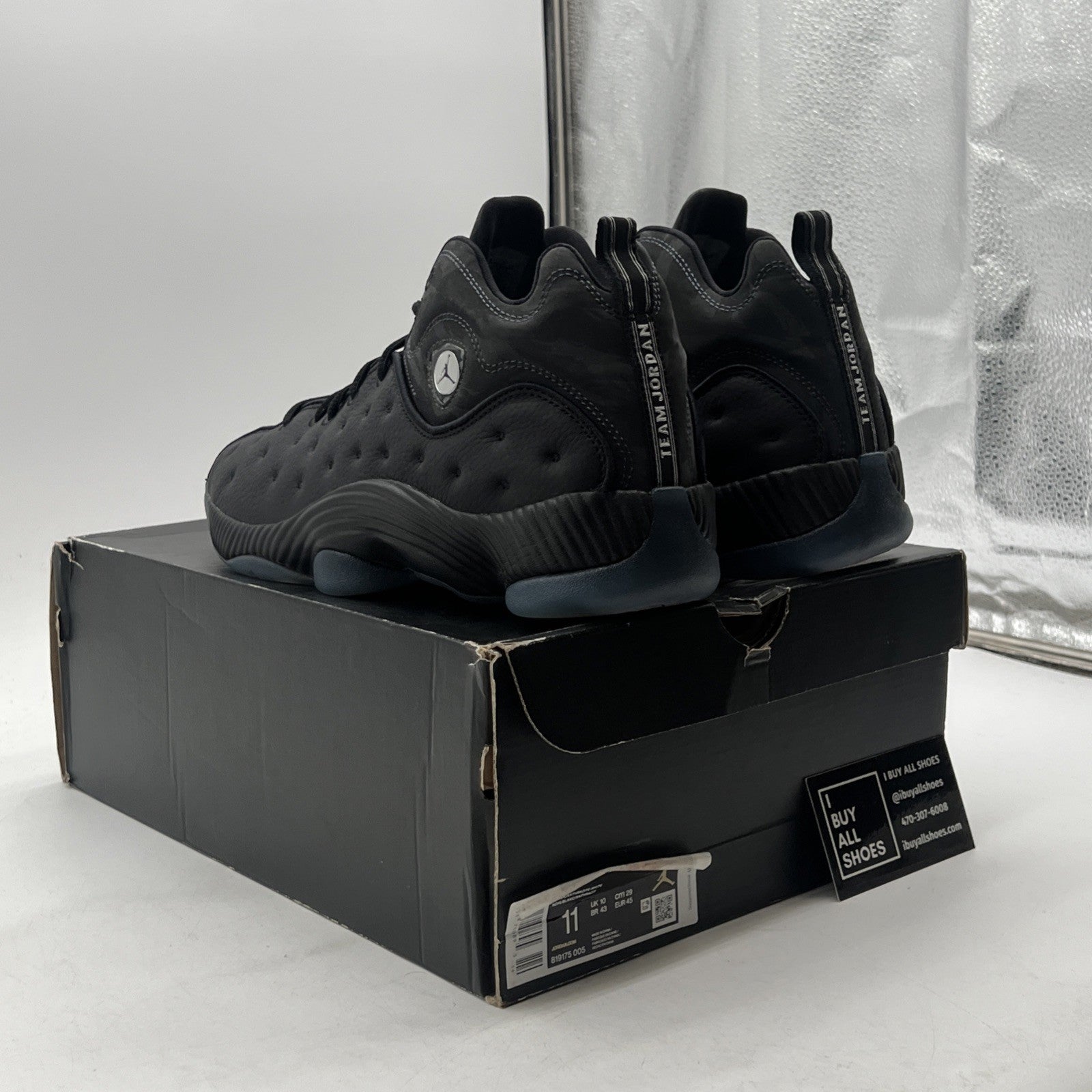 Size 11 - Jordan Jumpman Team 2 Black Camo (819175-005)