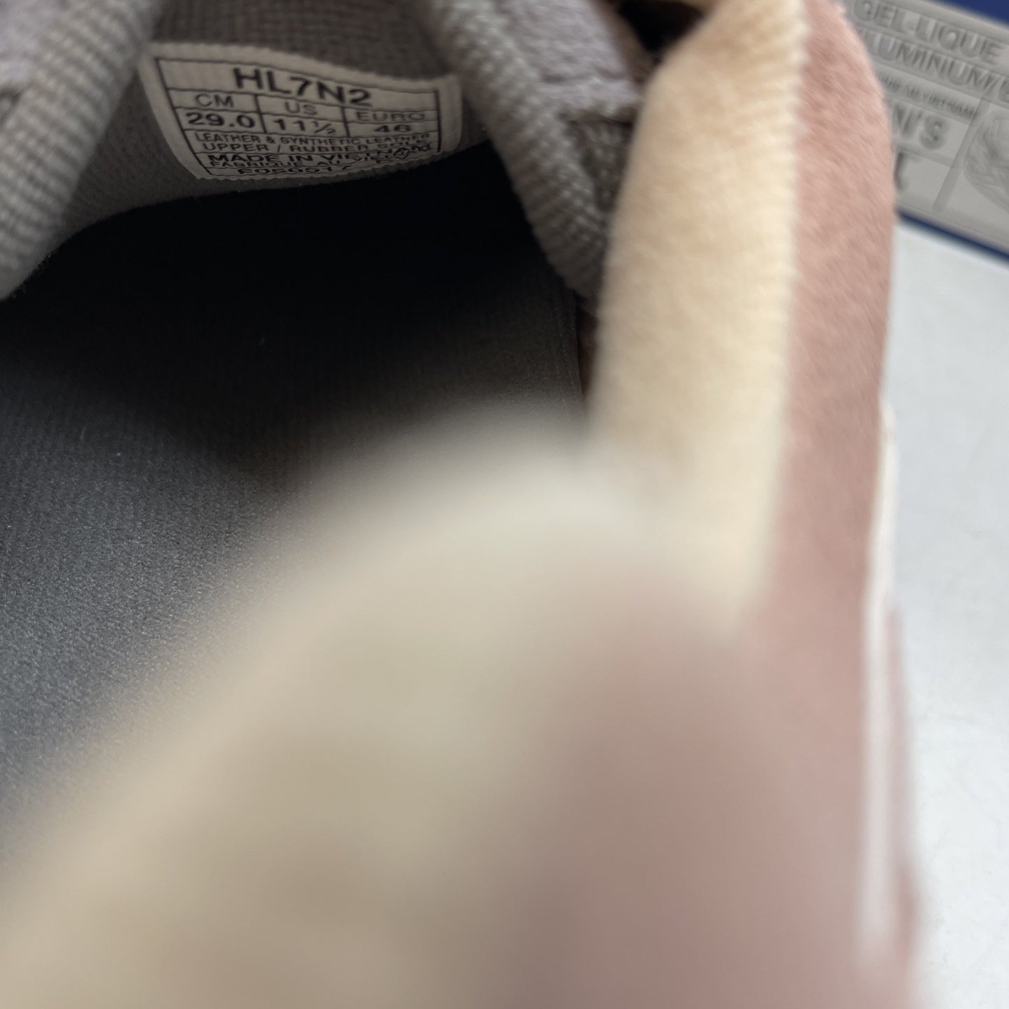 Size 11.5 - Asics GEL-Lique Aluminum Evening Sand (HL7N2-9617)