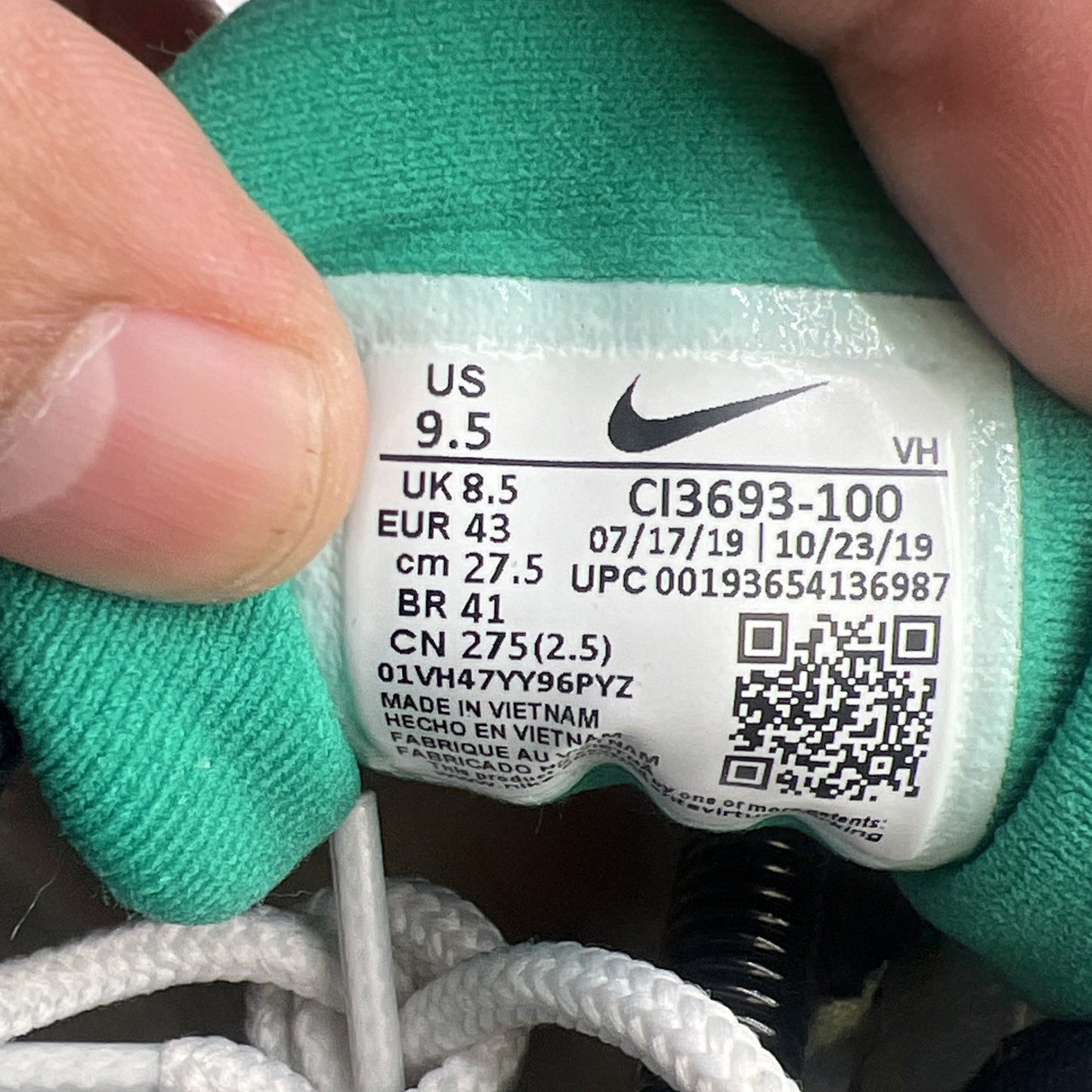 Size 9.5 - Nike Air Max 98 Mighty Ducks (CL3693-100)