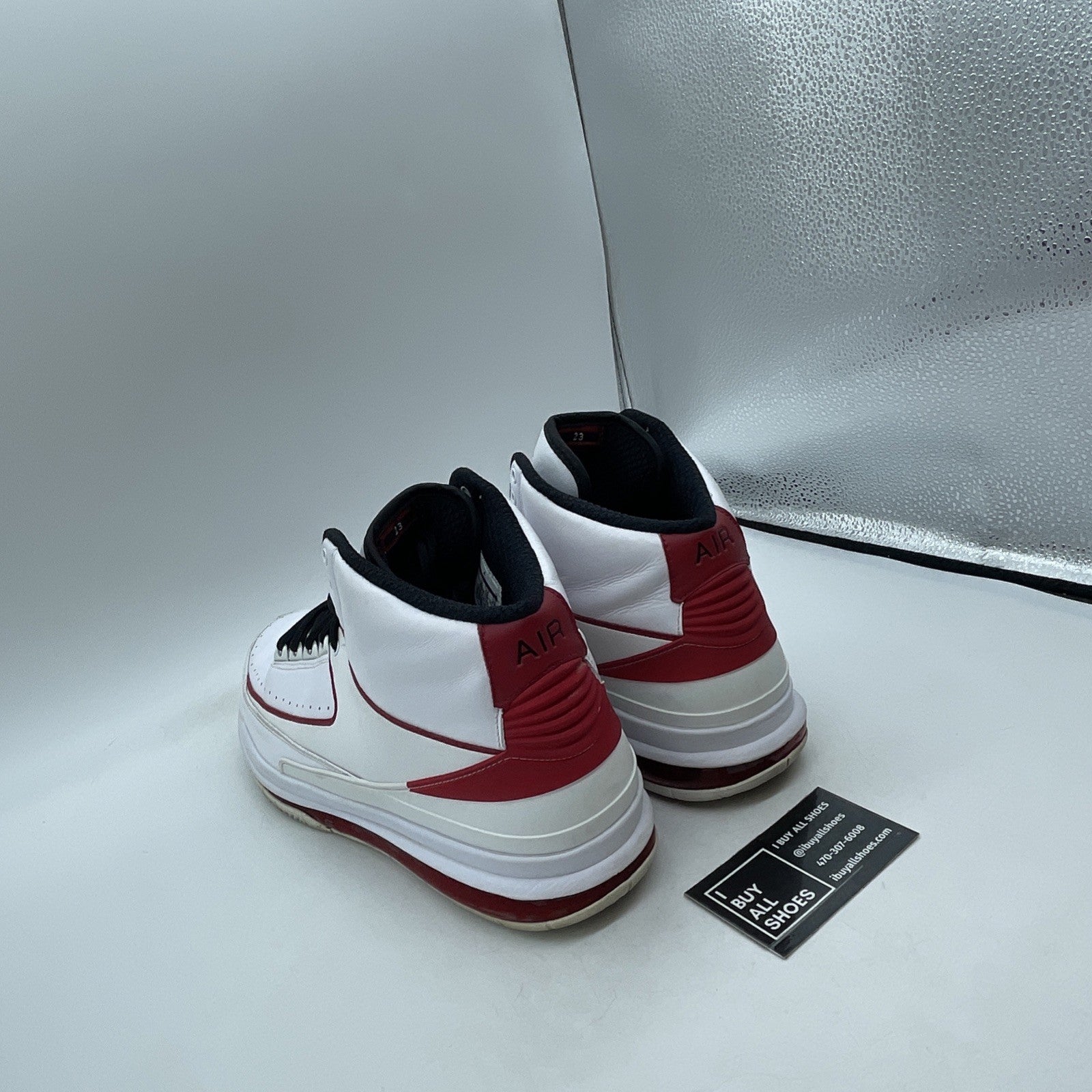 Size 11 - Air Jordan 2.0 White Varsity Red (455616-100)