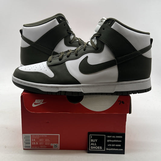 Size 14 - Nike Dunk 2022 High Cargo Khaki (DD1399-107)