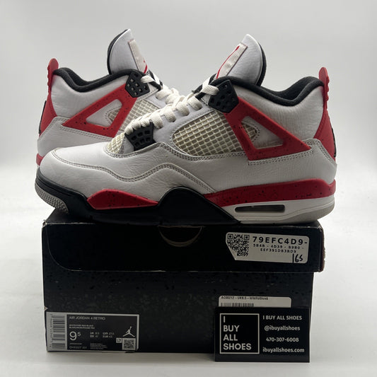 Size 9.5 - Air Jordan 4 Retro Mid Red Cement (DH6927-161)