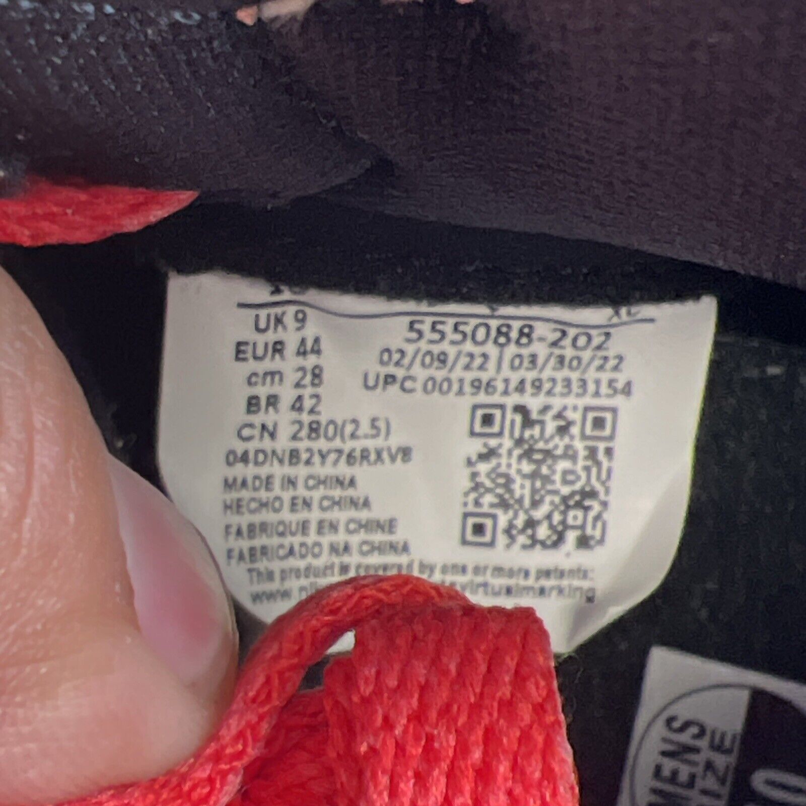 Size 10 - Air Jordan 1 Retro High OG Heirloom 2022 (555088-202)