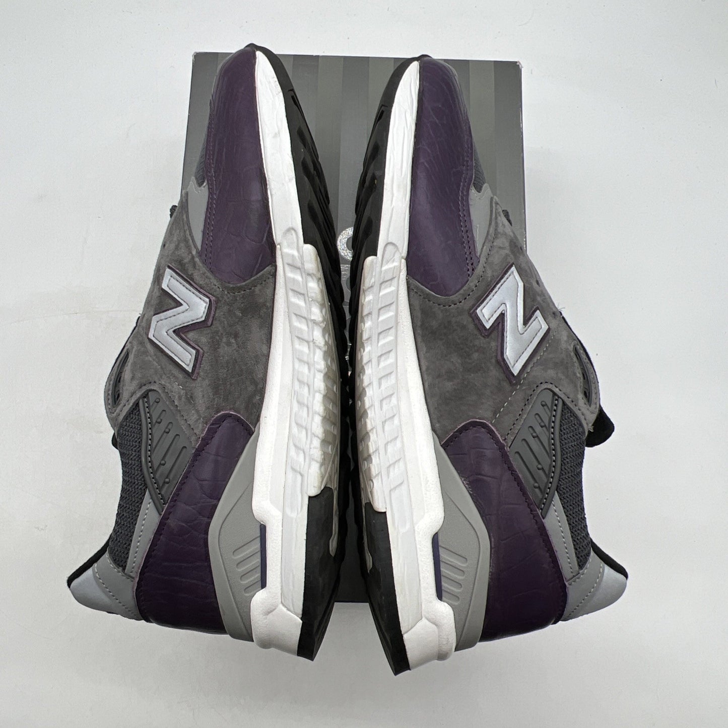 Size 9.5 - New Balance 998 Made in the USA Purple Croc (M998AWH)