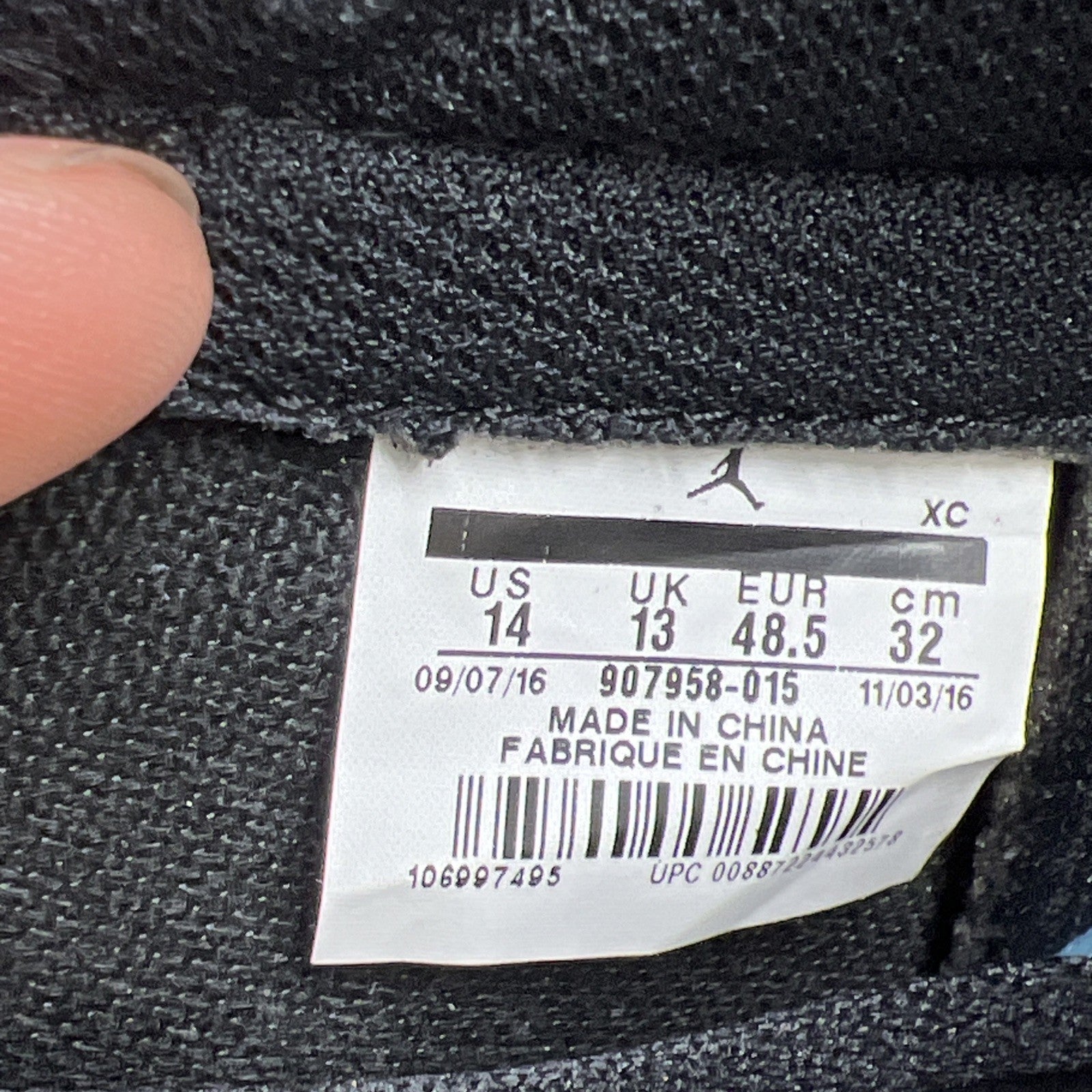 Size 14 - Air Jordan 1 Retro OG High All Star - Chameleon (907958-015)
