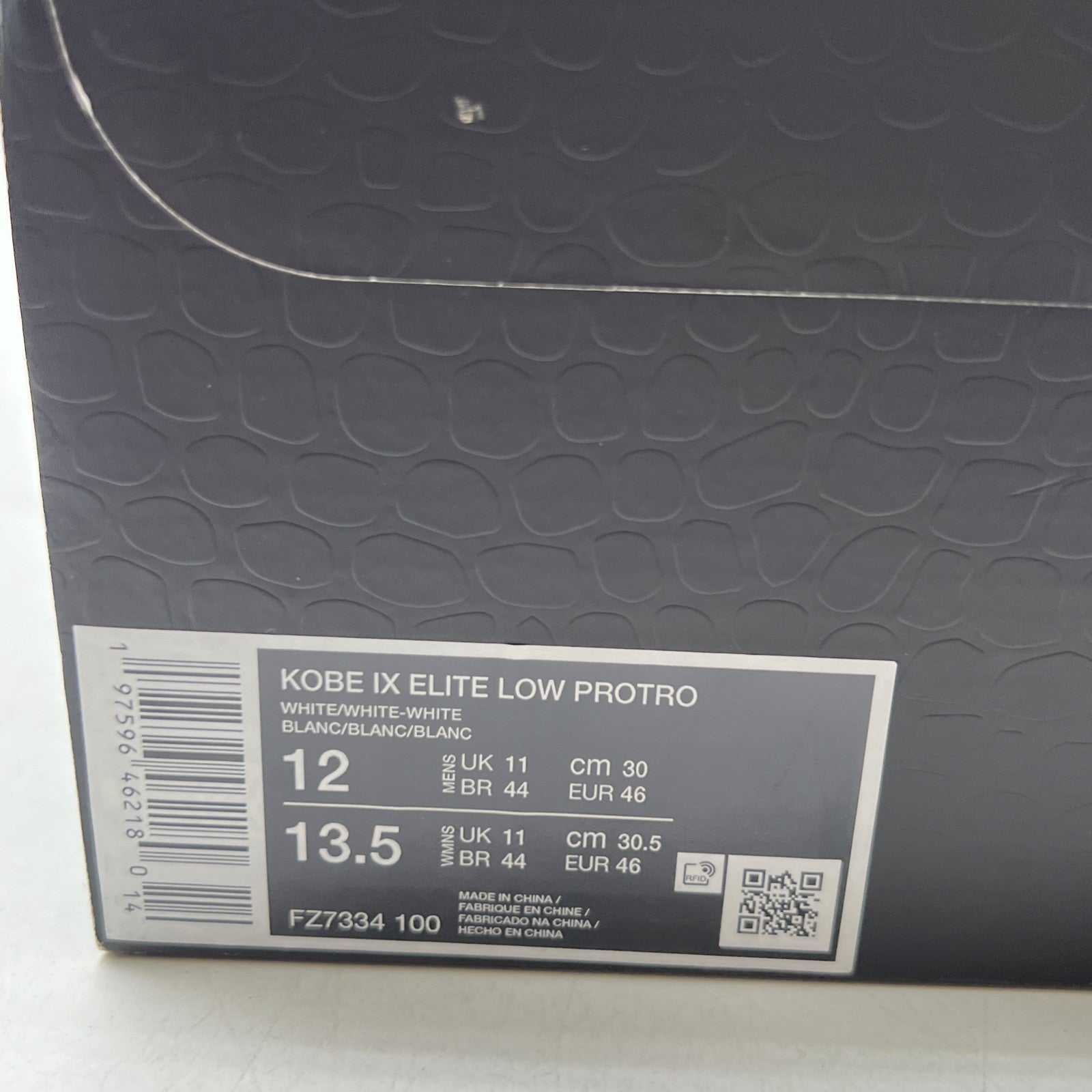 Size 12 - Nike Kobe 9 Elite Protro Low Halo (FZ7334-100)