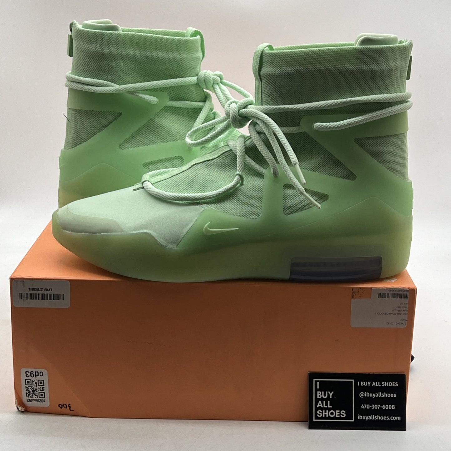 Size 13 - Nike Air Fear Of God 1 Frosted Spruce (AR4237-300)