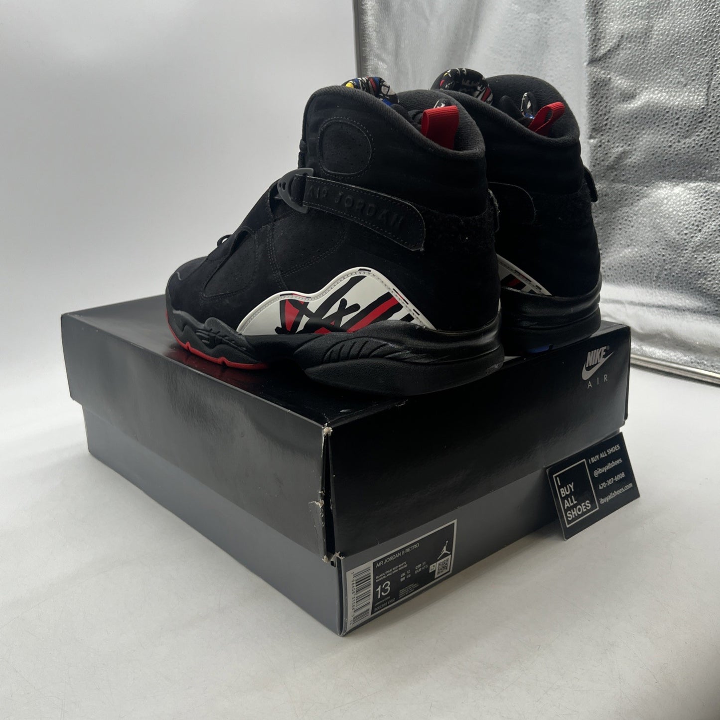 Size 13 - Air Jordan 8 Retro Mid Playoff (305381-062)