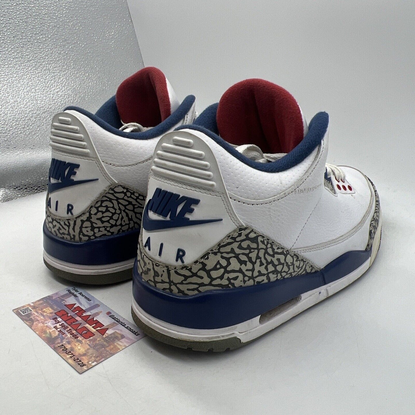 Size 11.5 - Jordan 3 Retro OG Mid True Blue White Leather (854262-106)