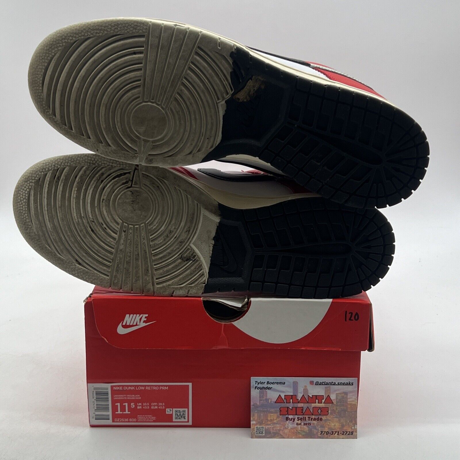 Size 11.5 - Nike Dunk Low Split - Chicago (DZ2536-600)