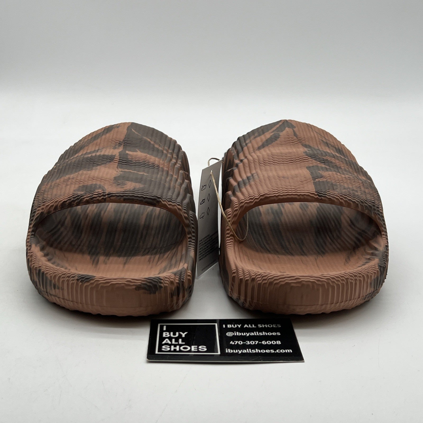 Size 11 - Adidas Originals Adilette 22 (HP6518) Beige/brown