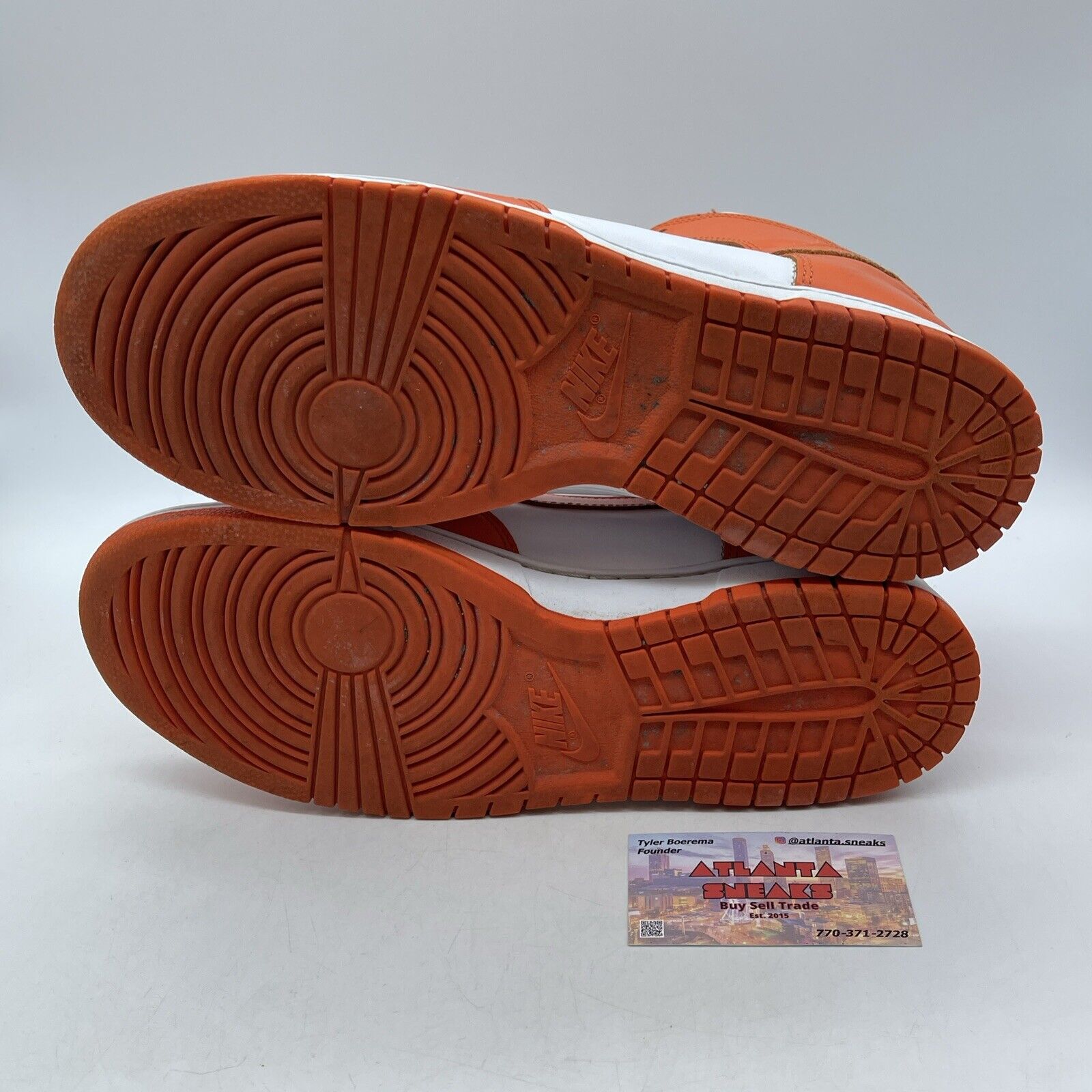 Size 11 - Nike Dunk SP 2021 High Syracuse Orange White Leather (DD1399-101)