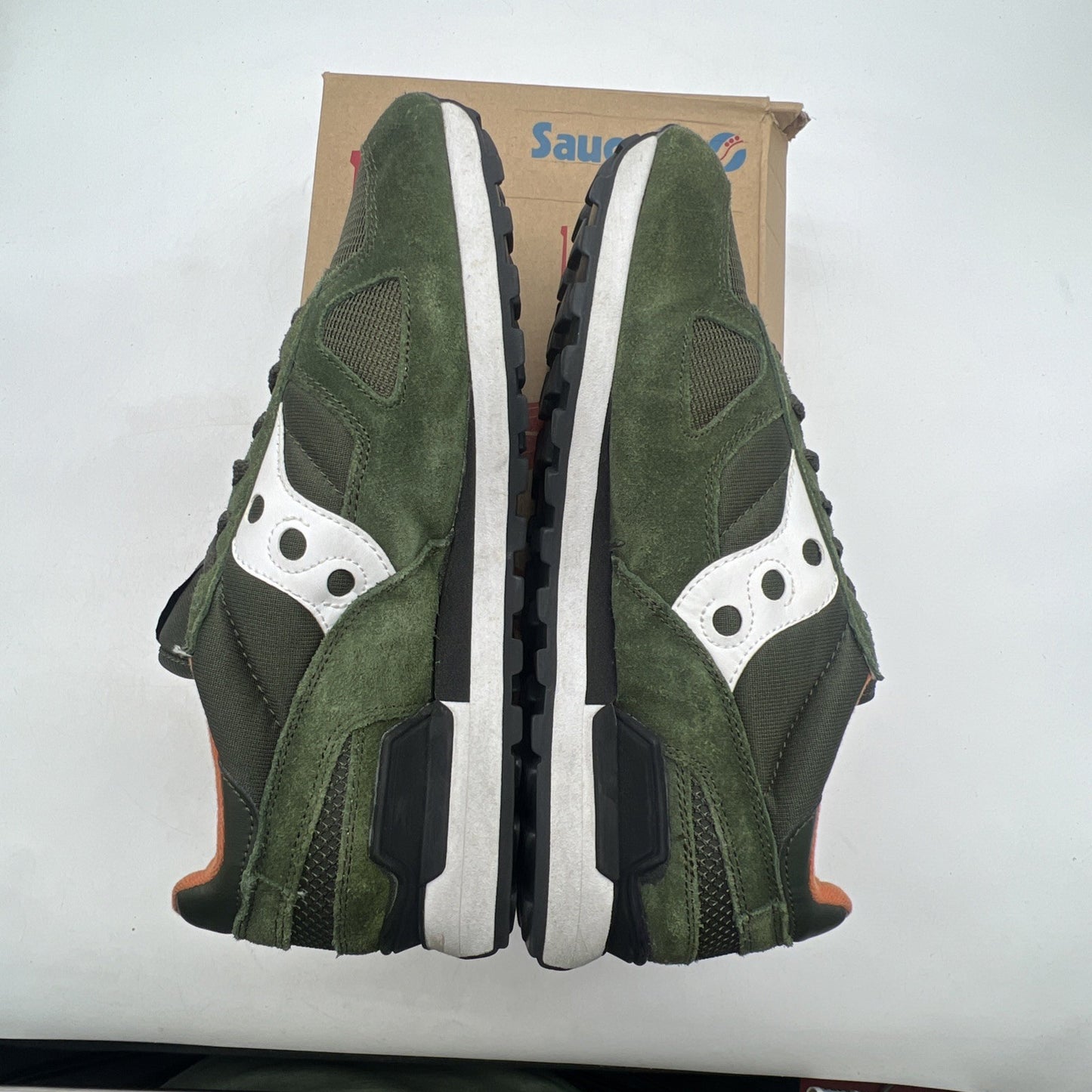 Size 13 - Saucony Shadow Shoes Green Athletic Sneakers Shoes (S2108-534)
