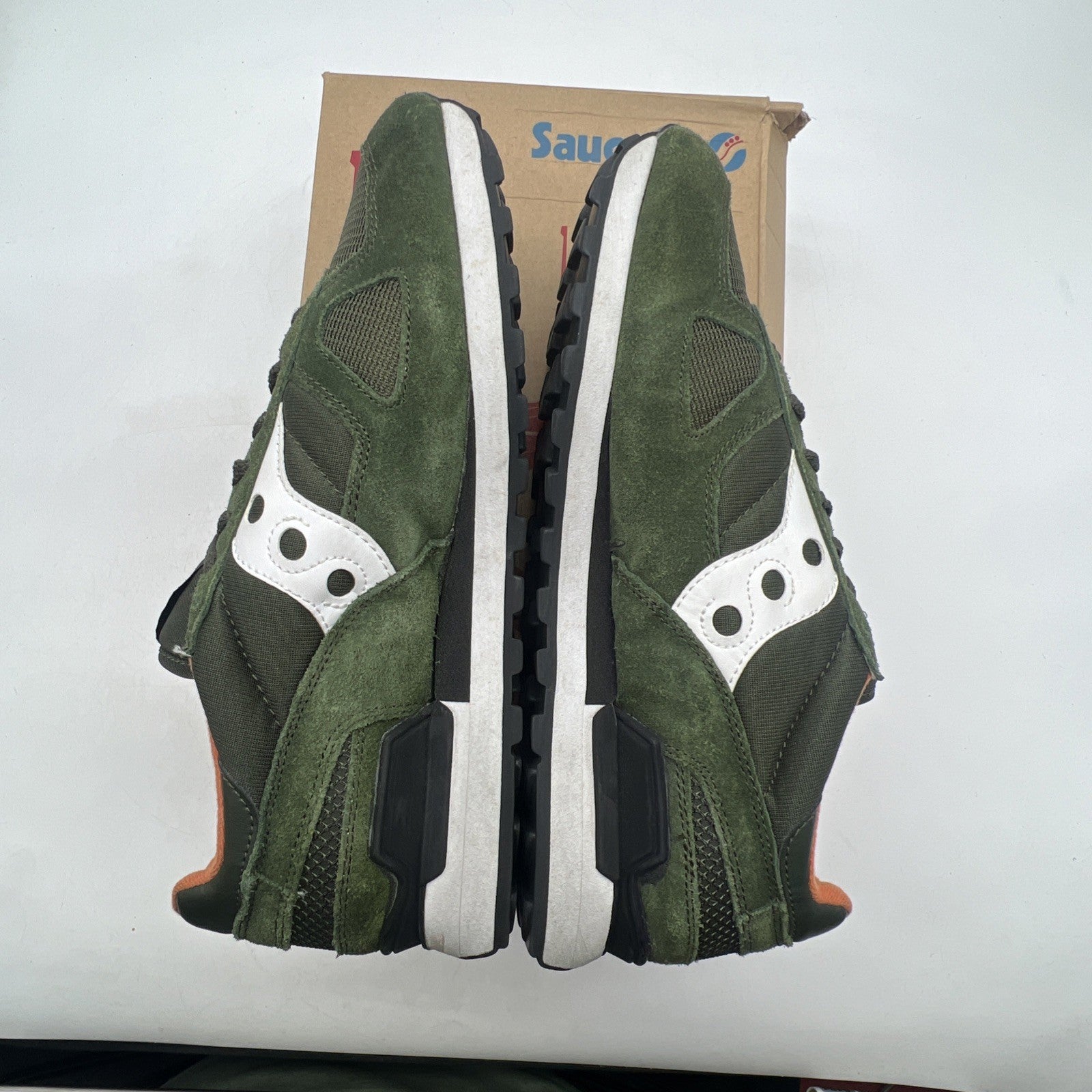 Size 13 - Saucony Shadow Shoes Green Athletic Sneakers Shoes (S2108-534)