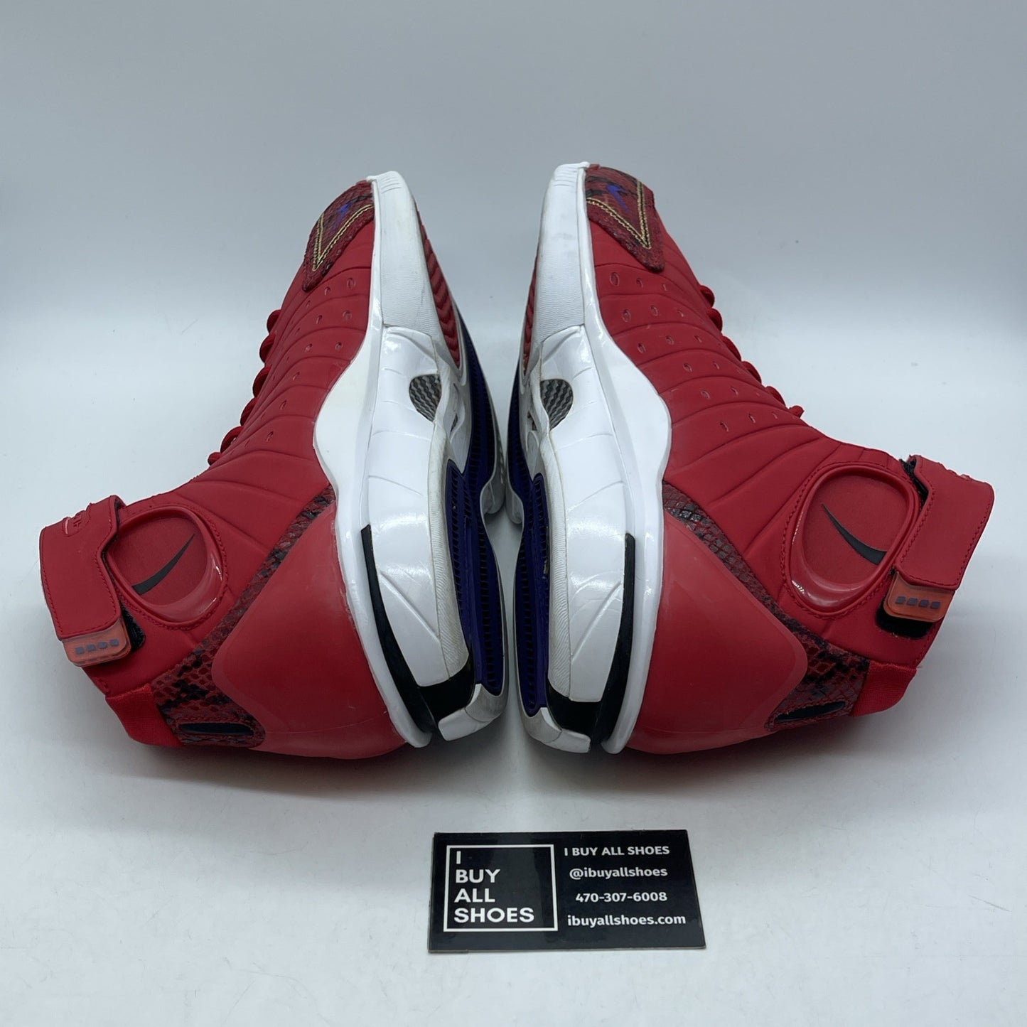Size 13 - Nike Air Zoom Huarache 2K4 Chinese New Year Red Suede (511425-600)