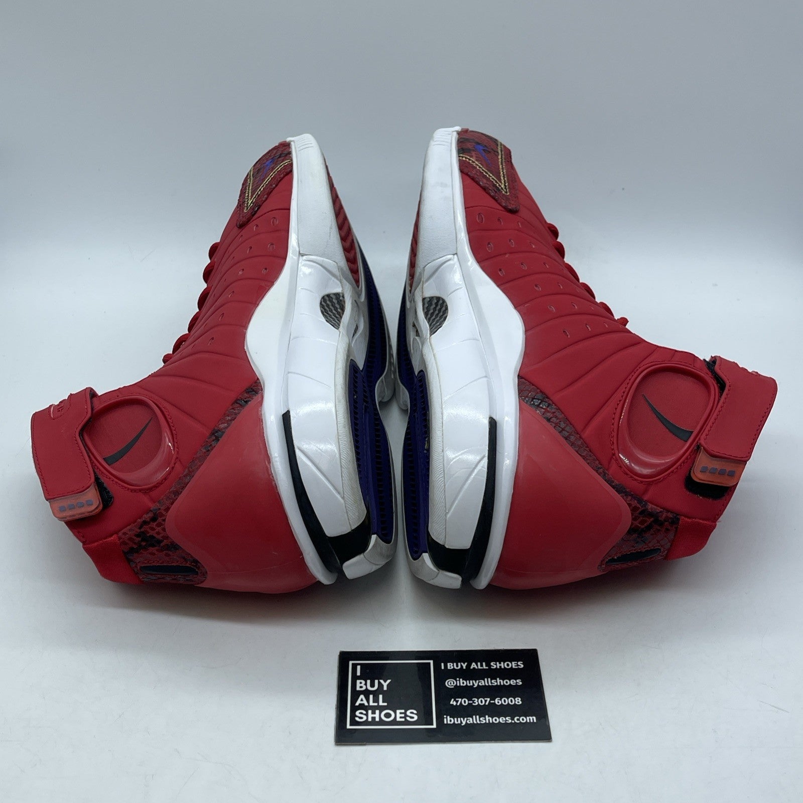 Size 13 - Nike Air Zoom Huarache 2K4 Chinese New Year Red Suede (511425-600)