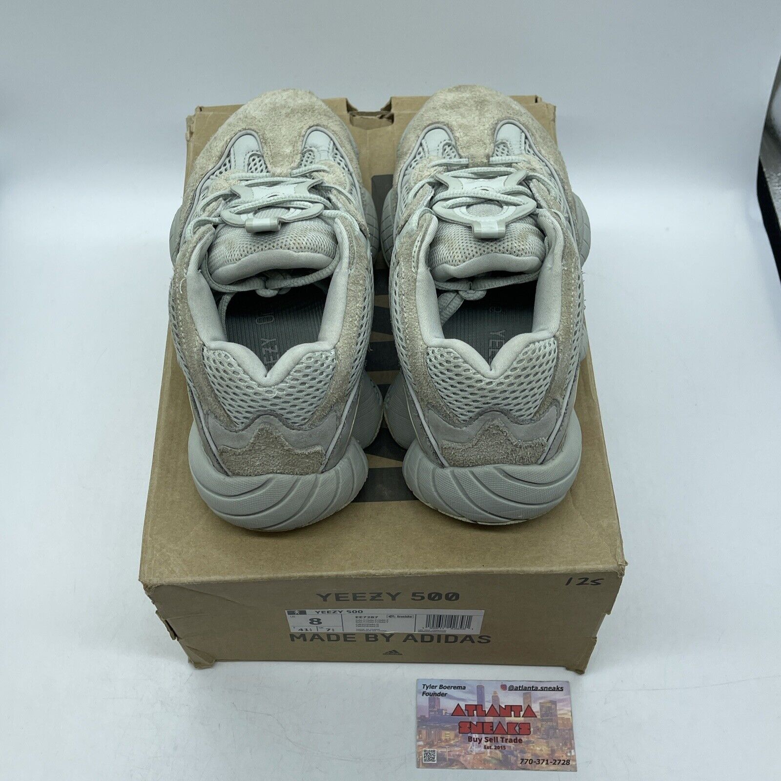 Size 8 - adidas Yeezy 500 Salt Tan Suede (EE7287)