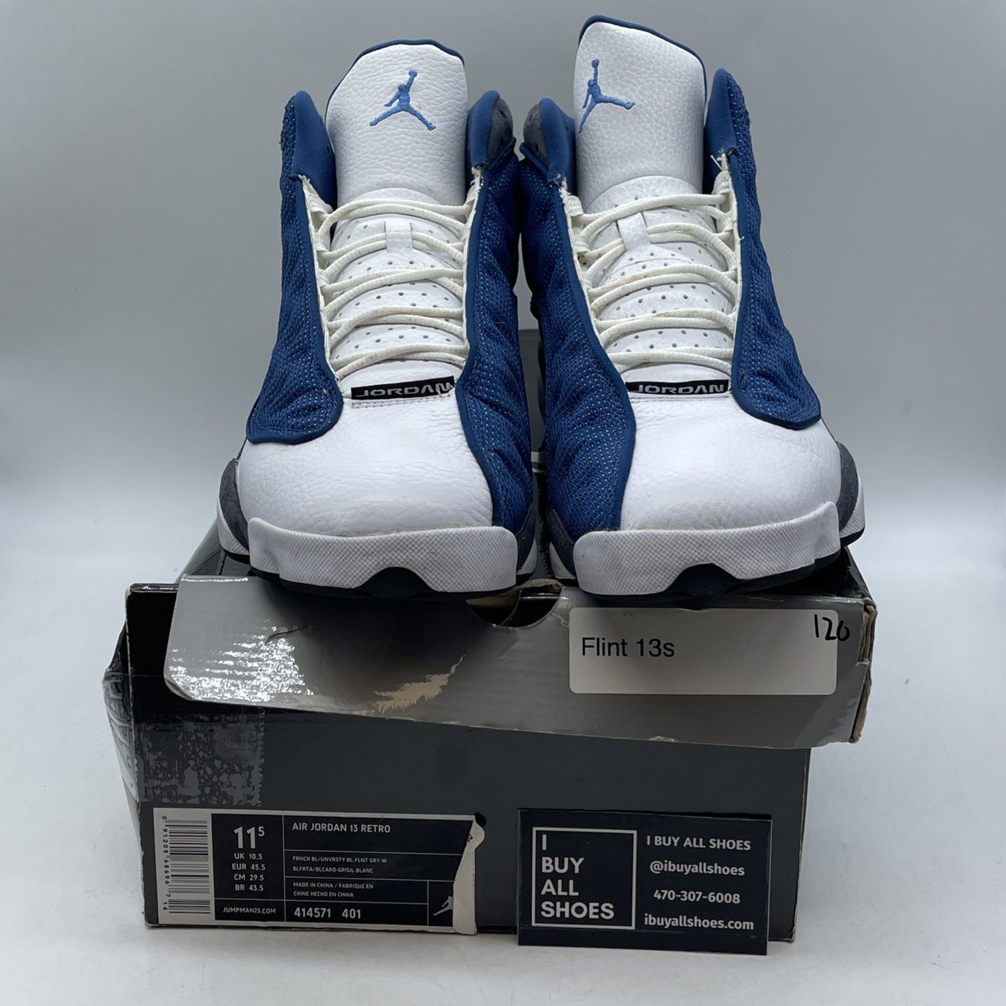 Size 11.5 - Air Jordan 13 Retro 2010 Flint (414571-401)