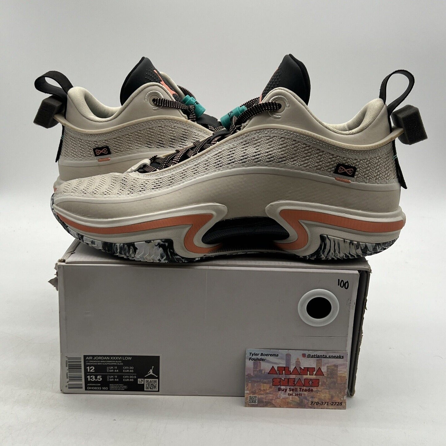 Size 12 - Air Jordan 36 Low Ground Up (DH0833-160)