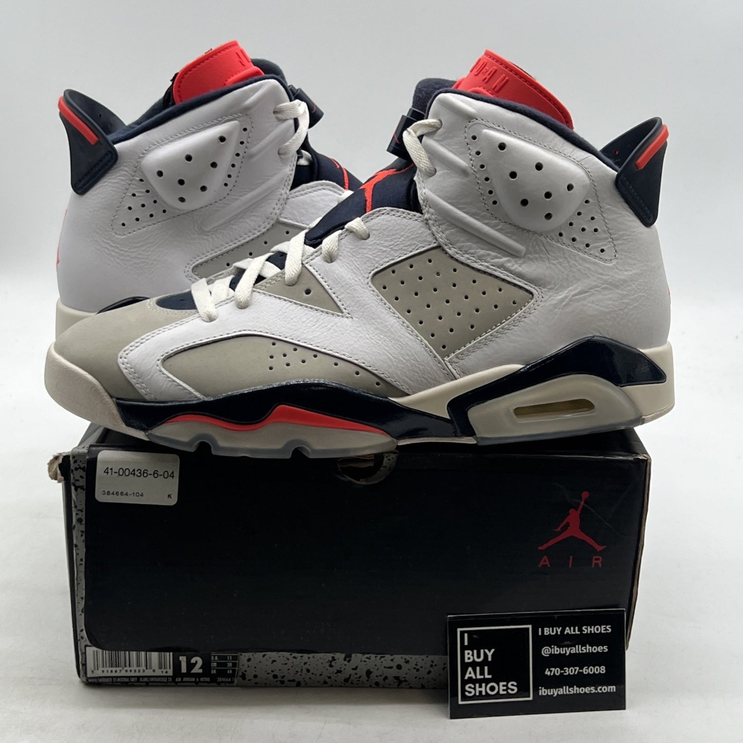 Size 12 - Air Jordan 6 Retro Tinker (384664-104)