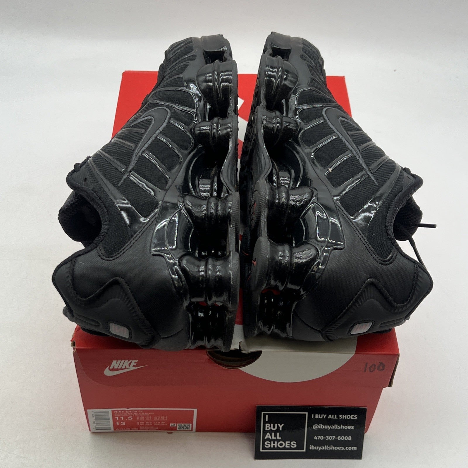 Size 11.5 - Nike Shox TL Metallic Hematite (AV3595-002)