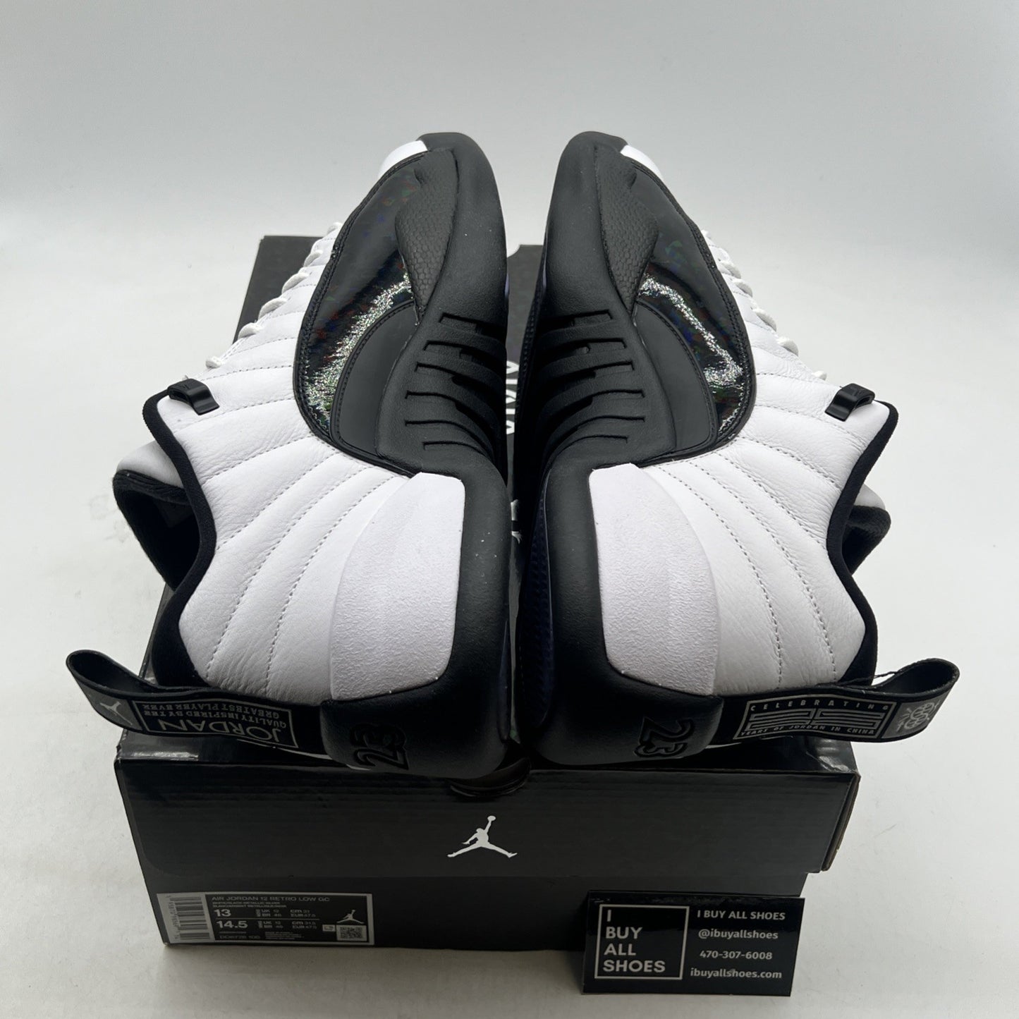 Size 13 - Air Jordan 12 Retro Low 25 Years in China (DO8726-100)