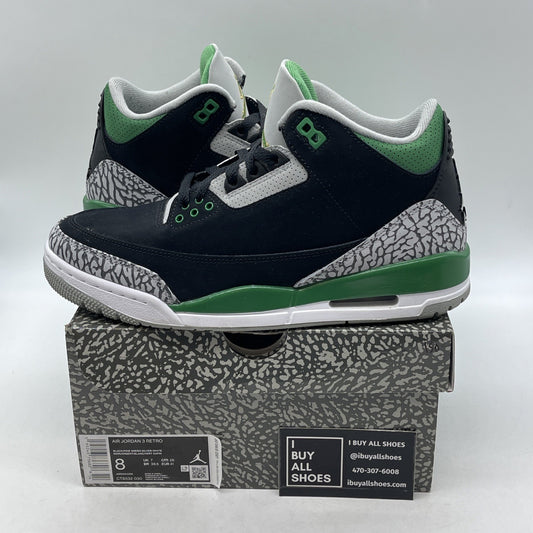 Size 8 - Air Jordan 3 Retro Mid Pine Green (CT8532-030)