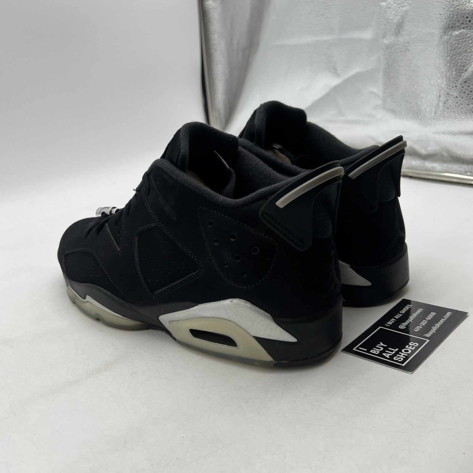 Size 10.5 - Air Jordan 6 Retro Low Chrome (304401-003)