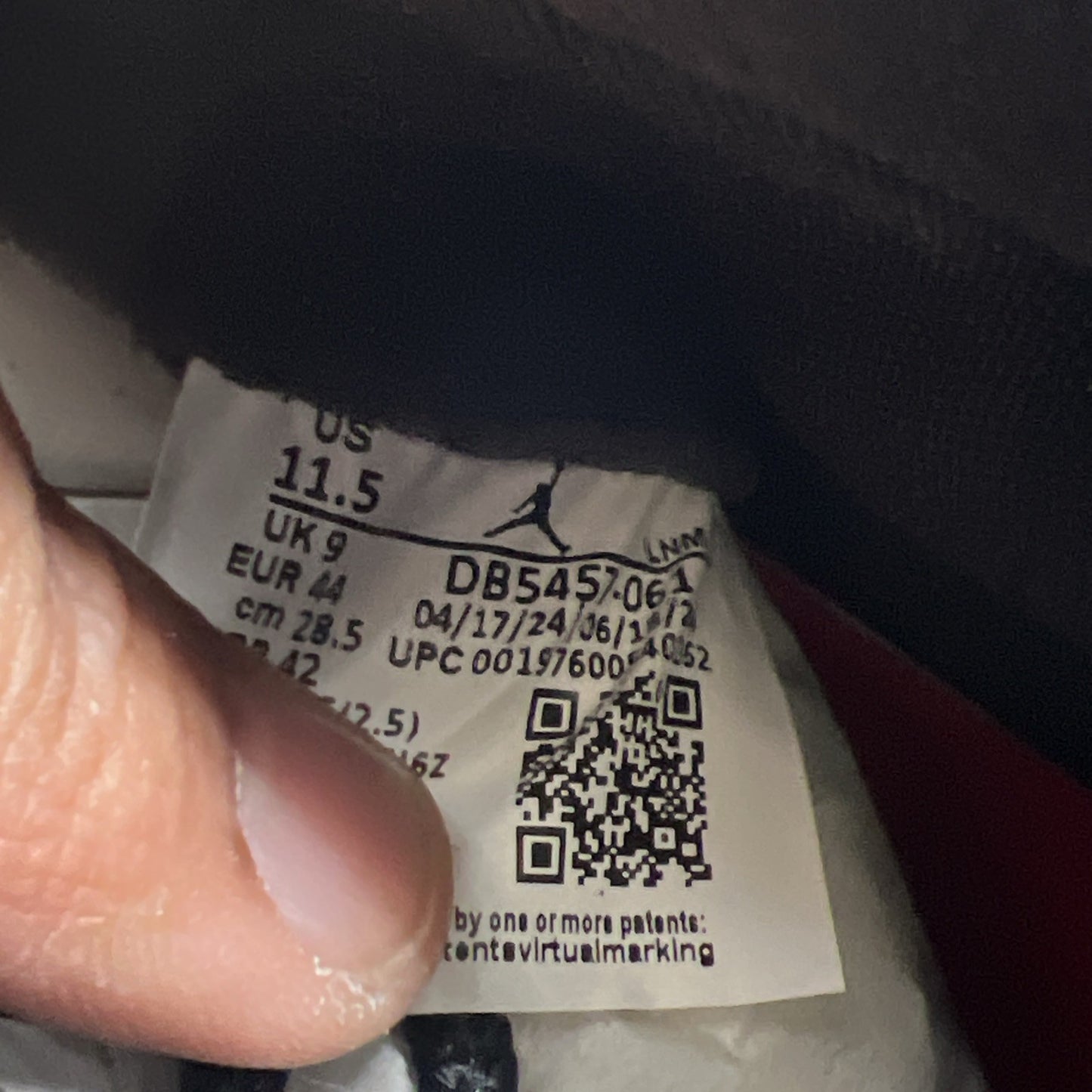 Size 11.5 - Air Jordan 11 Retro Bred Velvet W (DB5457-061)