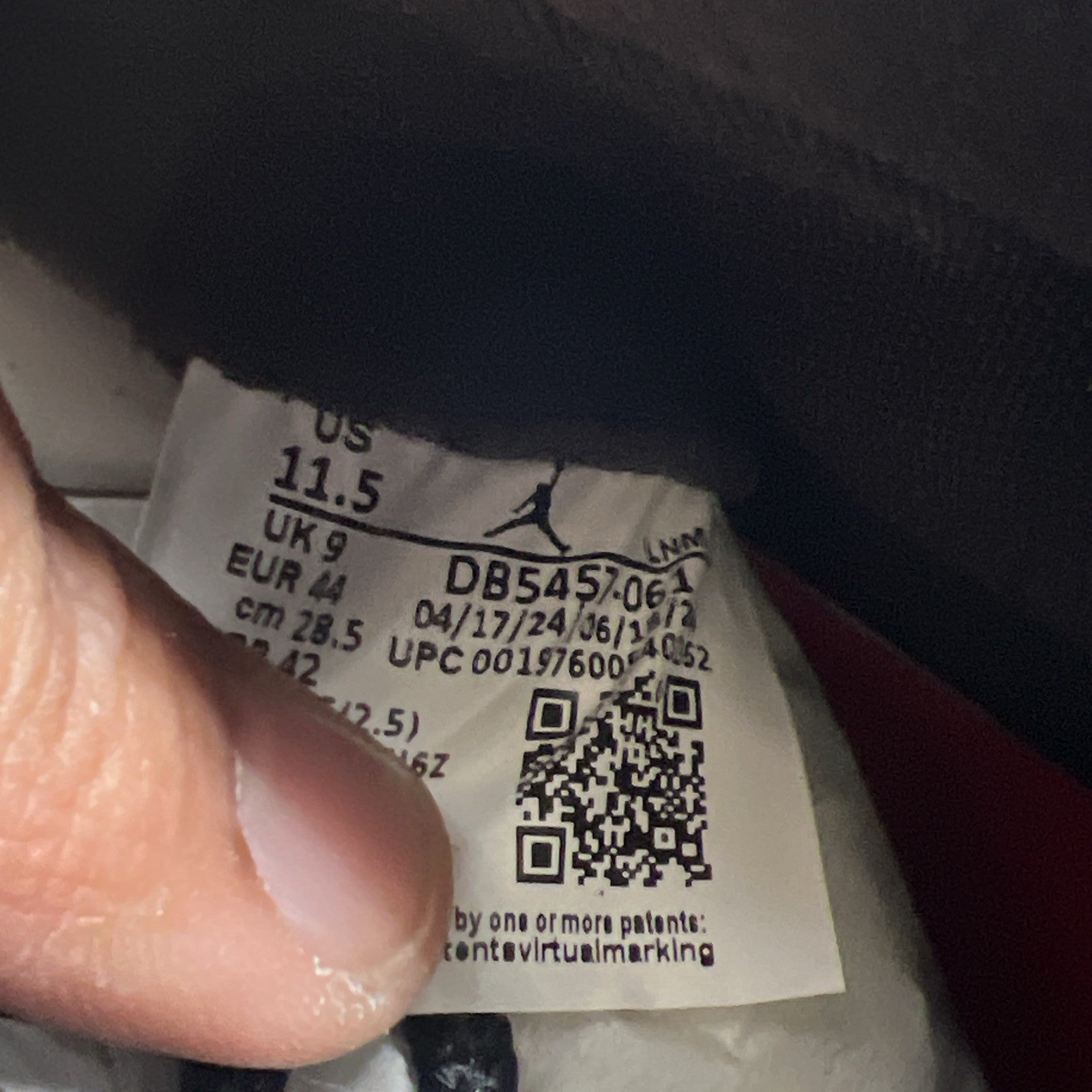 Size 11.5 - Air Jordan 11 Retro Bred Velvet W (DB5457-061)