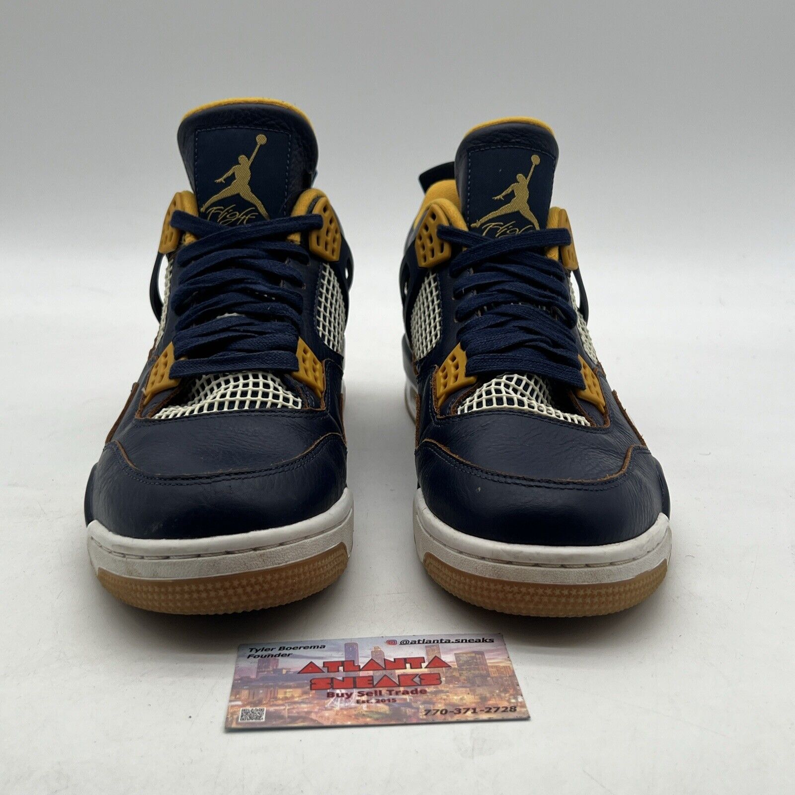 Size 10 - Air Jordan 4 Retro Dunk From Above (308497-425)