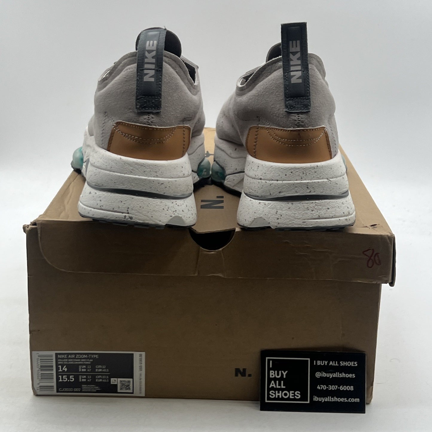 Size 14 - Nike Air Zoom-Type College Grey (CJ2033-002)