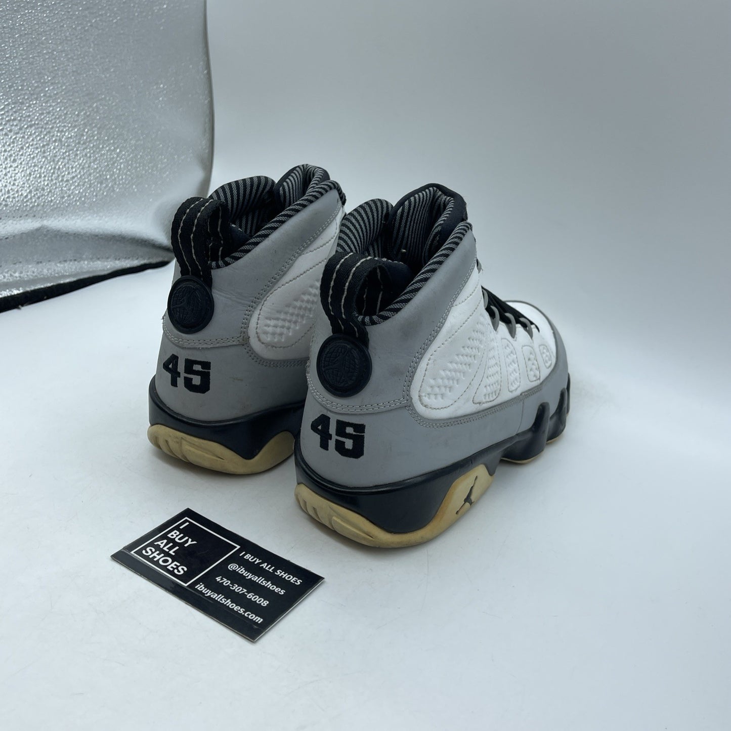 Size 8.5 - Air Jordan 9 Retro Barons (302370-106)